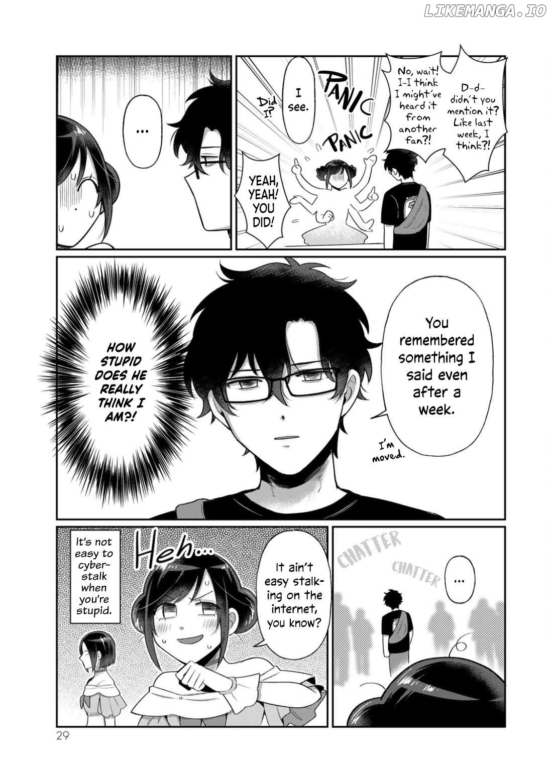 Fan ni Gachikoi Suru Idol to, Idol ni Shiotaiou na Fan. Chapter 2 - page 5