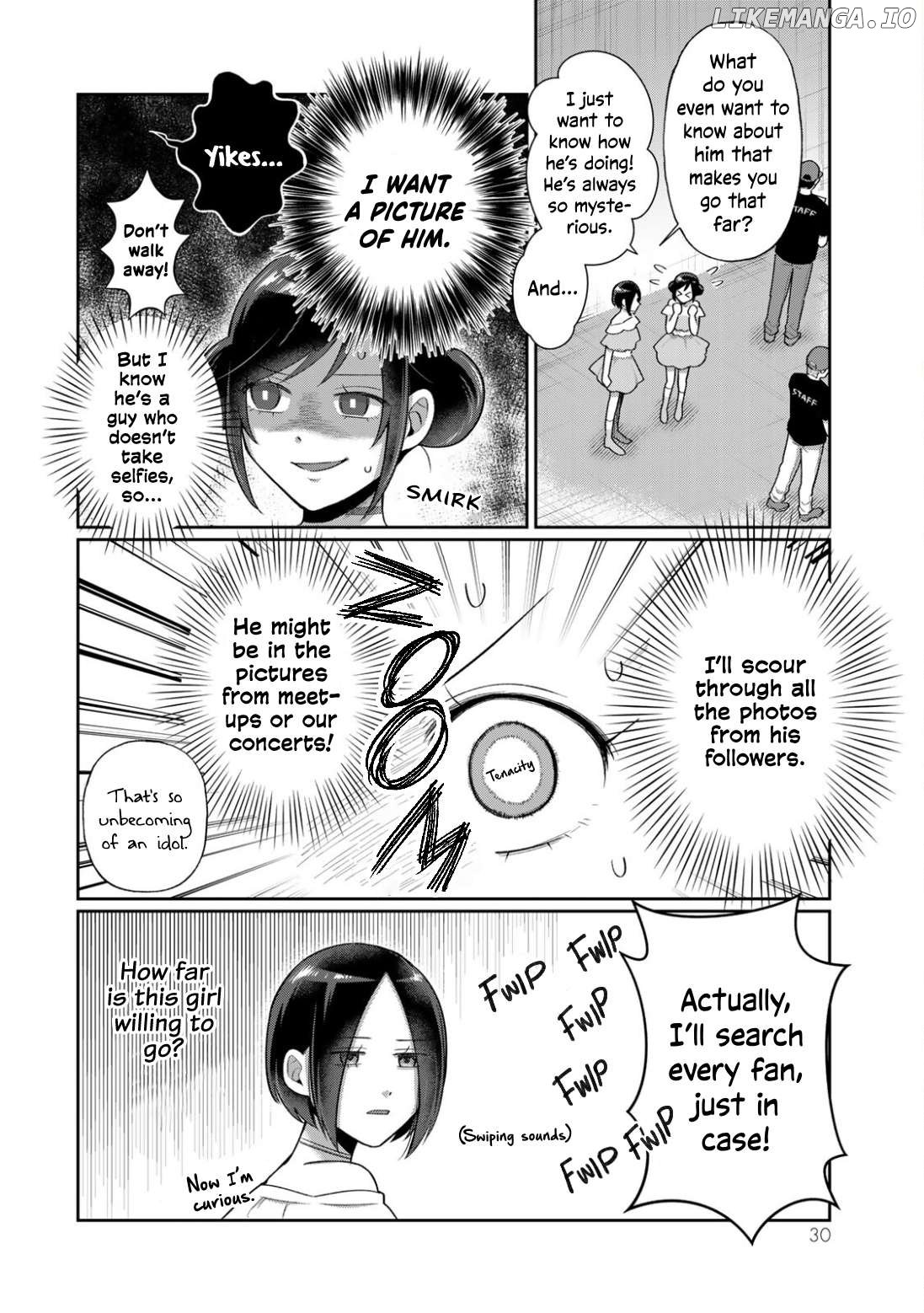 Fan ni Gachikoi Suru Idol to, Idol ni Shiotaiou na Fan. Chapter 2 - page 6