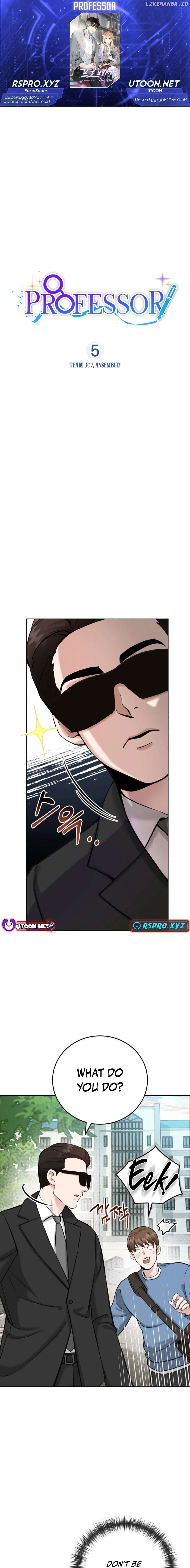 Professor - Manhwa Chapter 5 - page 1