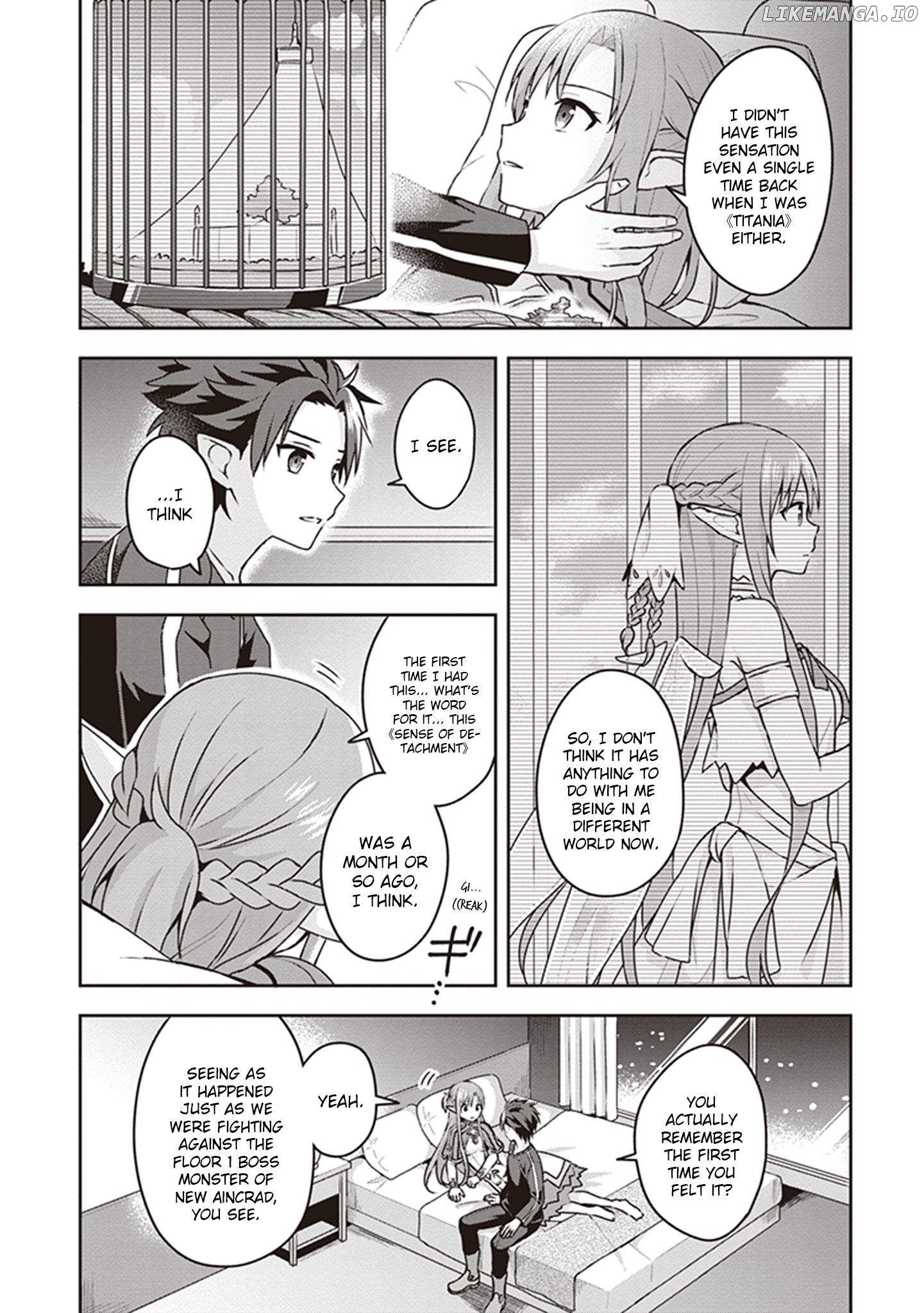 Sword Art Online - Kiss and Fly Chapter 2 - page 10