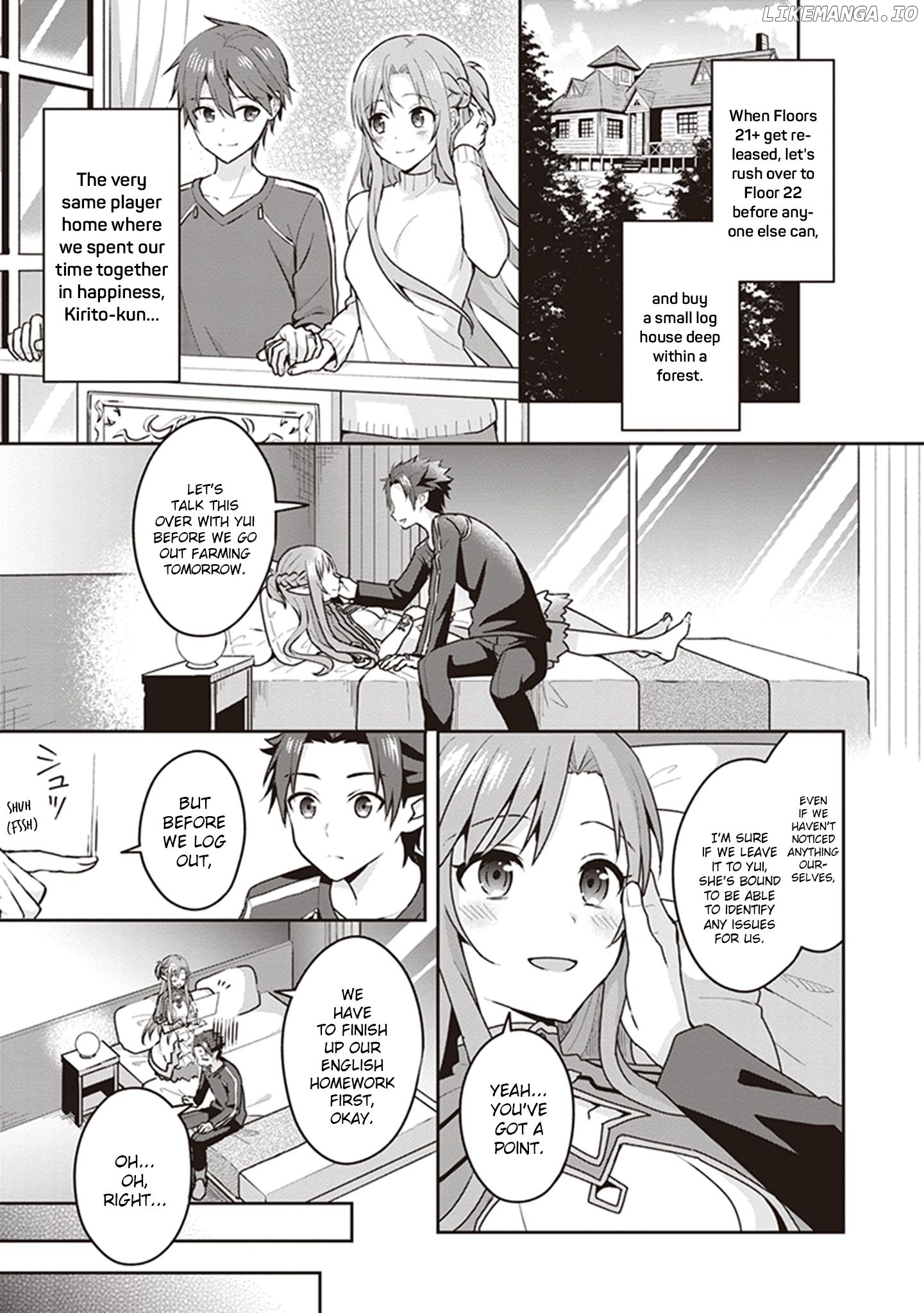 Sword Art Online - Kiss and Fly Chapter 2 - page 15