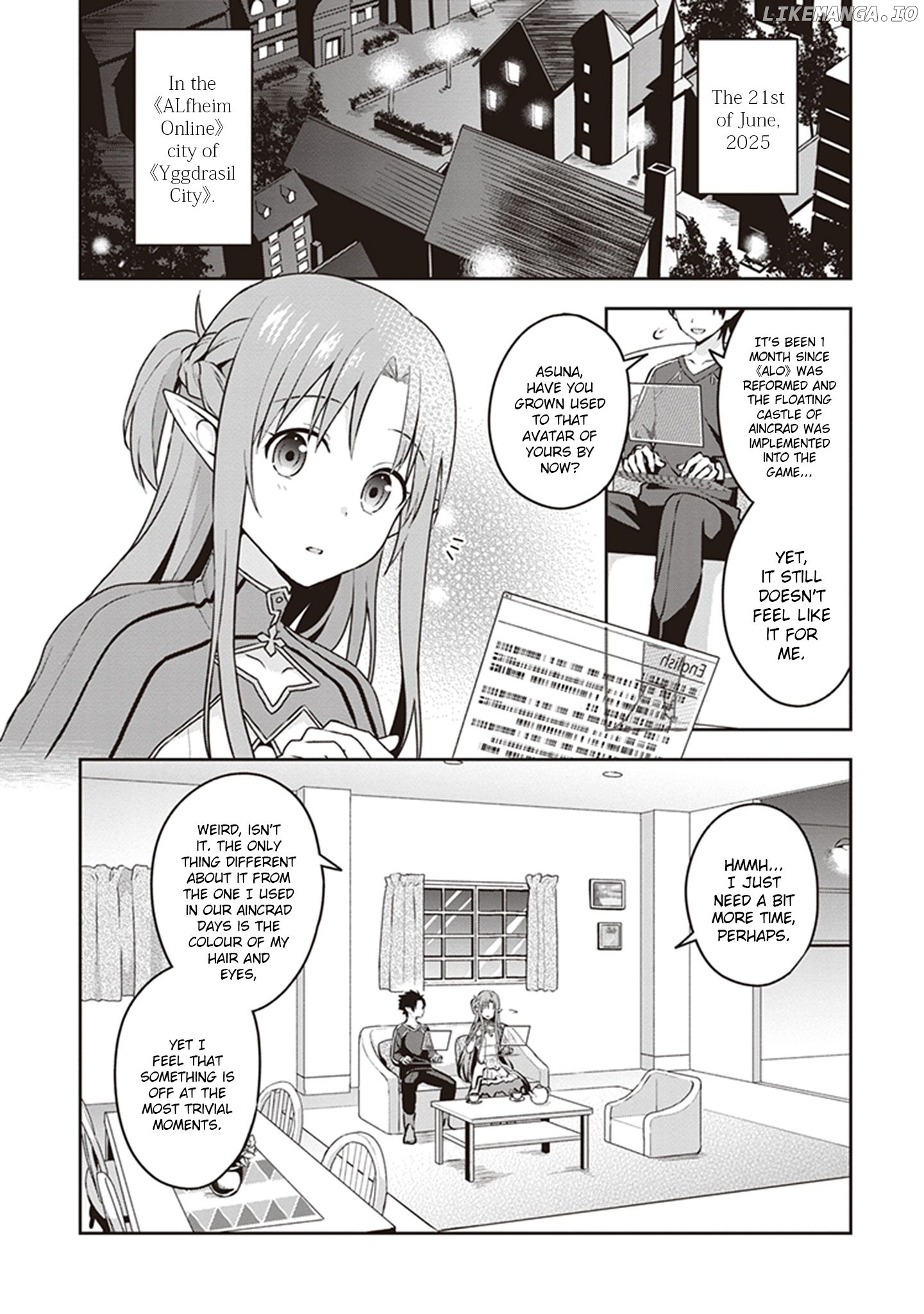 Sword Art Online - Kiss and Fly Chapter 2 - page 2