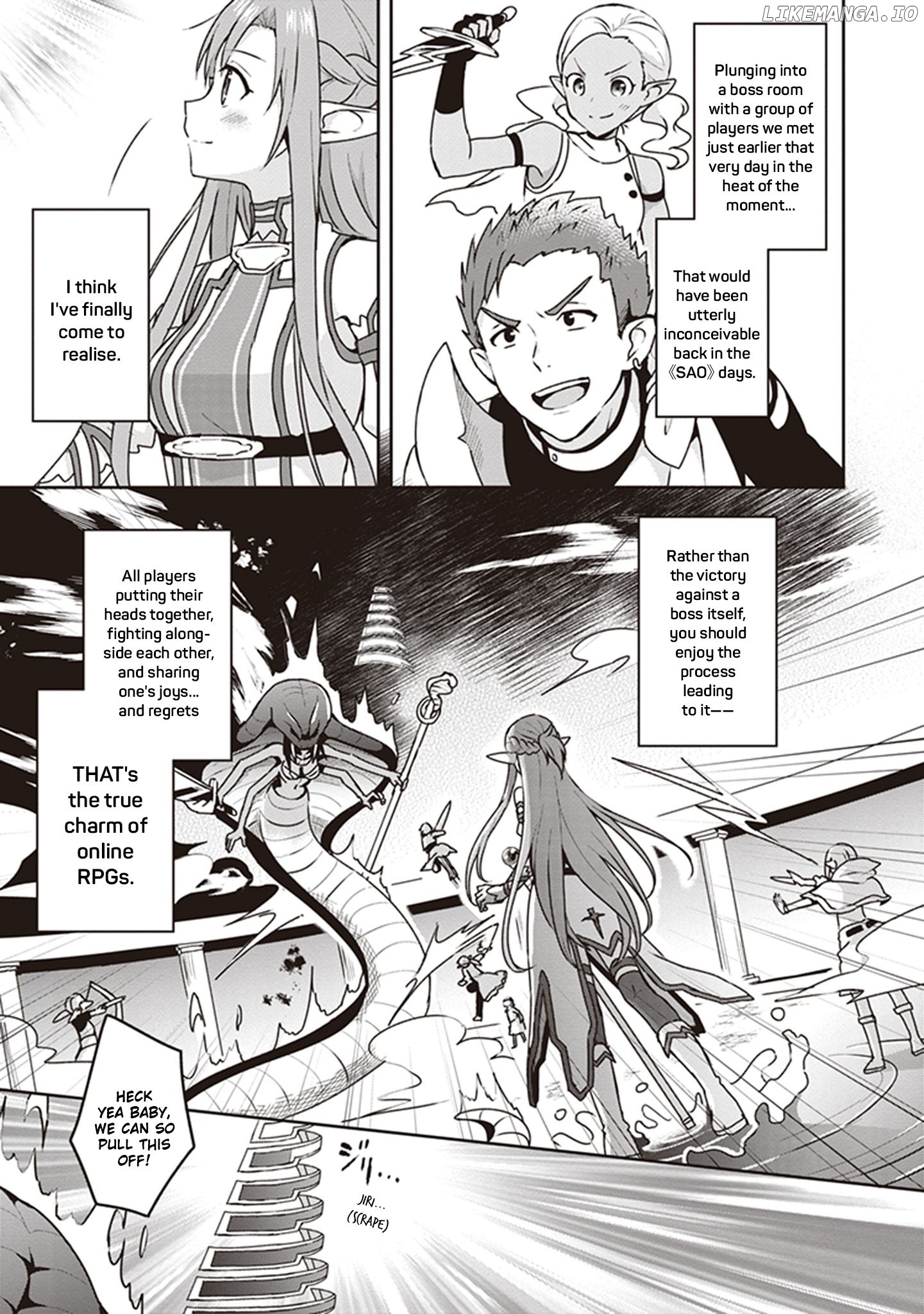 Sword Art Online - Kiss and Fly Chapter 2 - page 21