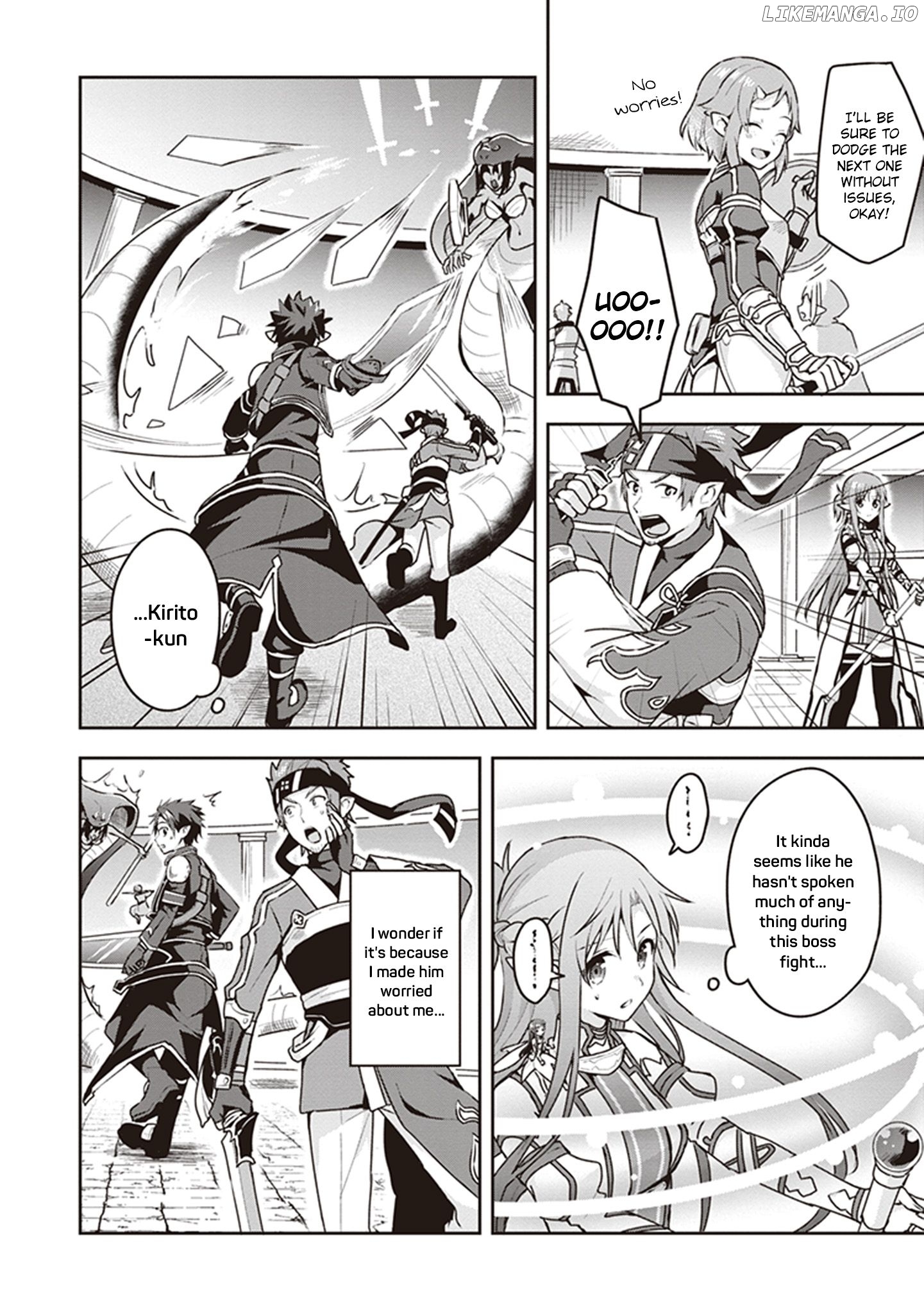 Sword Art Online - Kiss and Fly Chapter 2 - page 34