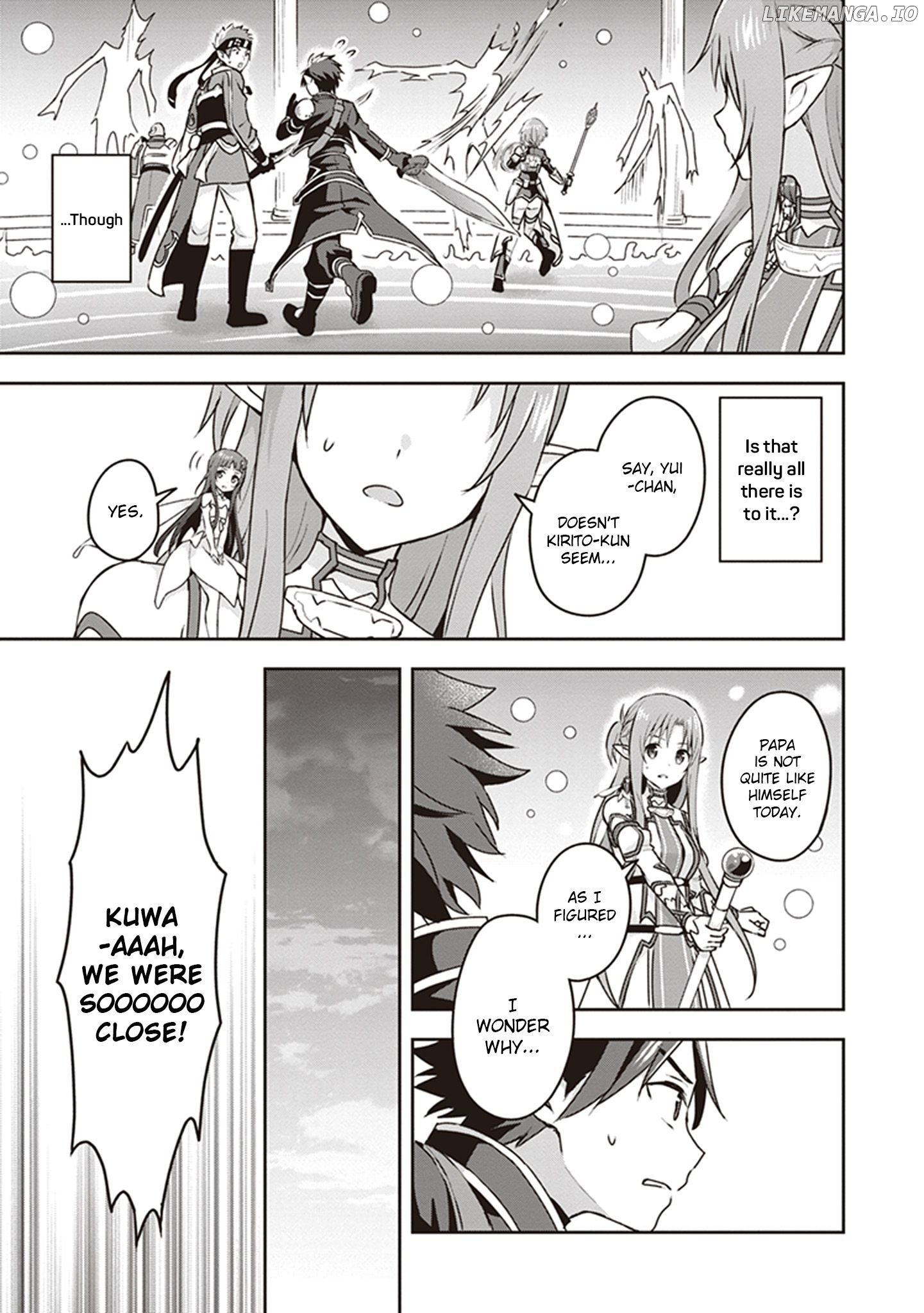 Sword Art Online - Kiss and Fly Chapter 2 - page 35