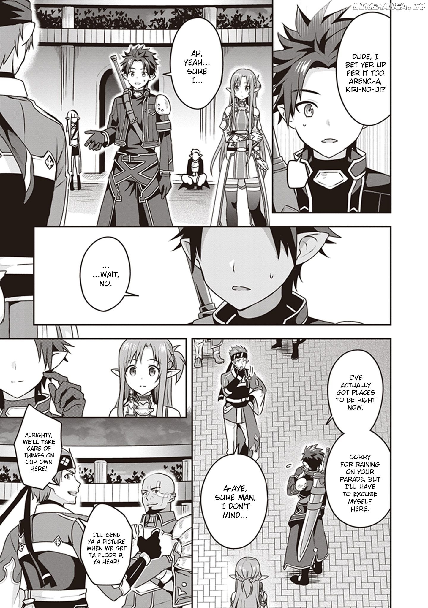 Sword Art Online - Kiss and Fly Chapter 2 - page 37