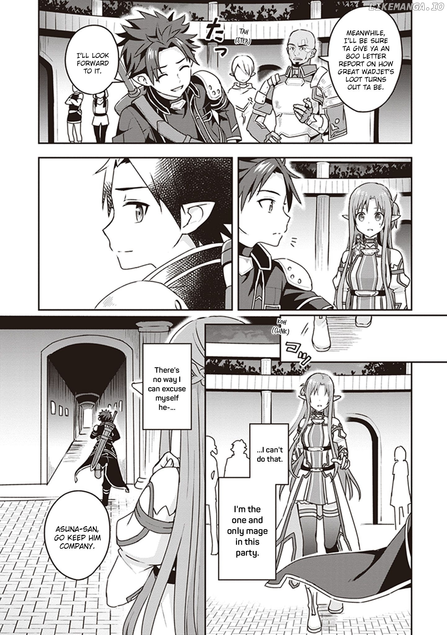 Sword Art Online - Kiss and Fly Chapter 2 - page 38