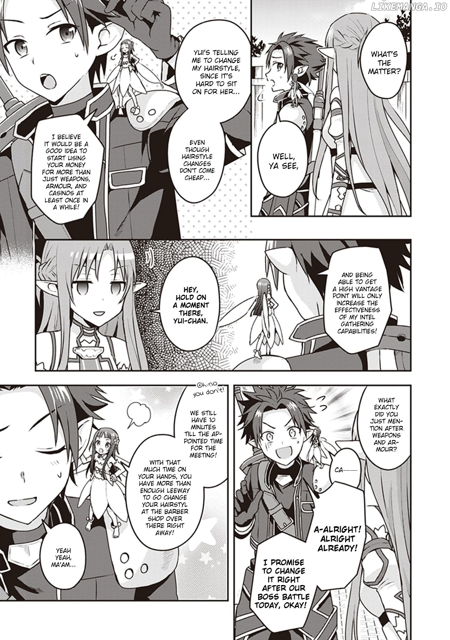 Sword Art Online - Kiss and Fly Chapter 2 - page 62