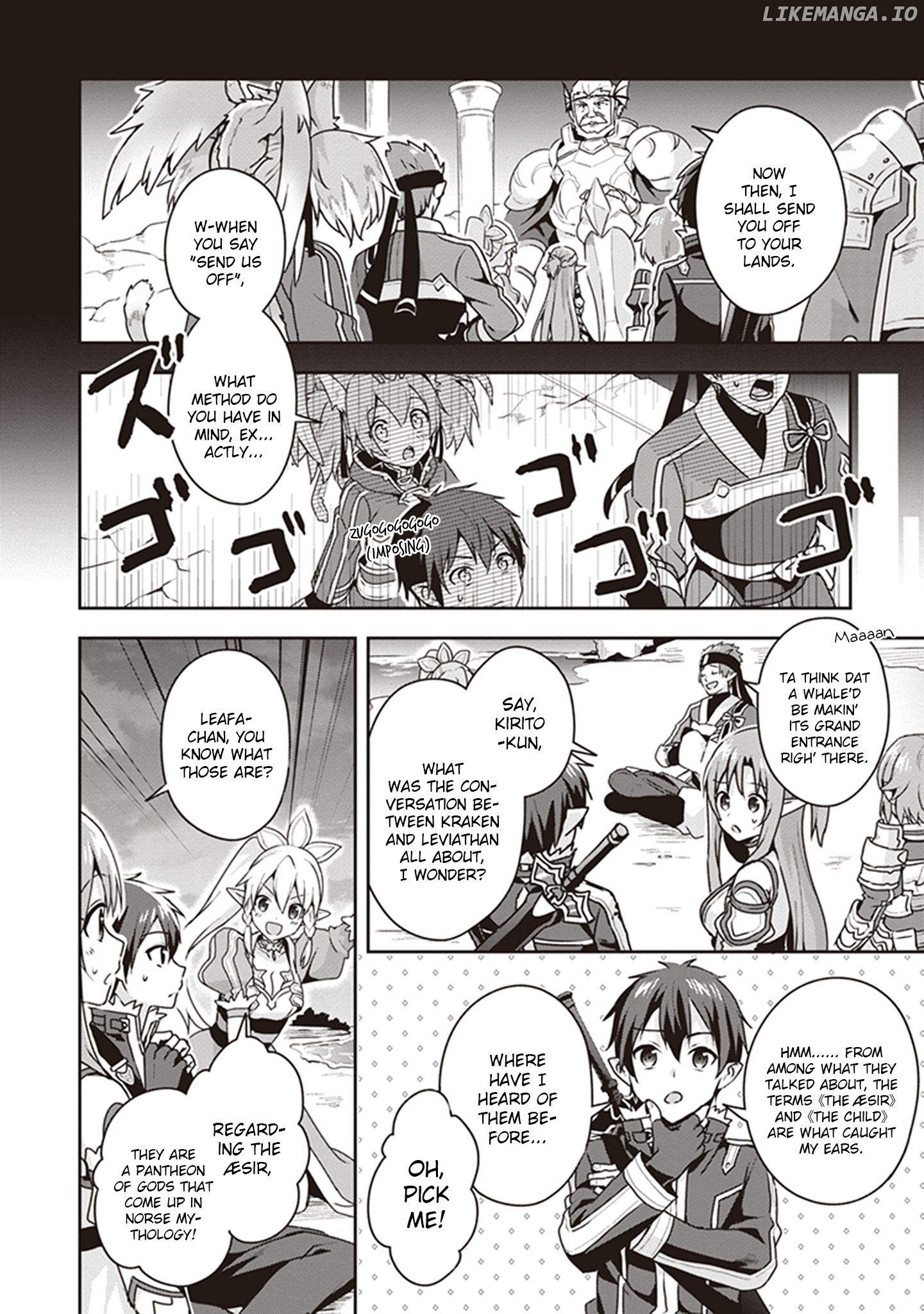 Sword Art Online - Kiss and Fly Chapter 3 - page 14