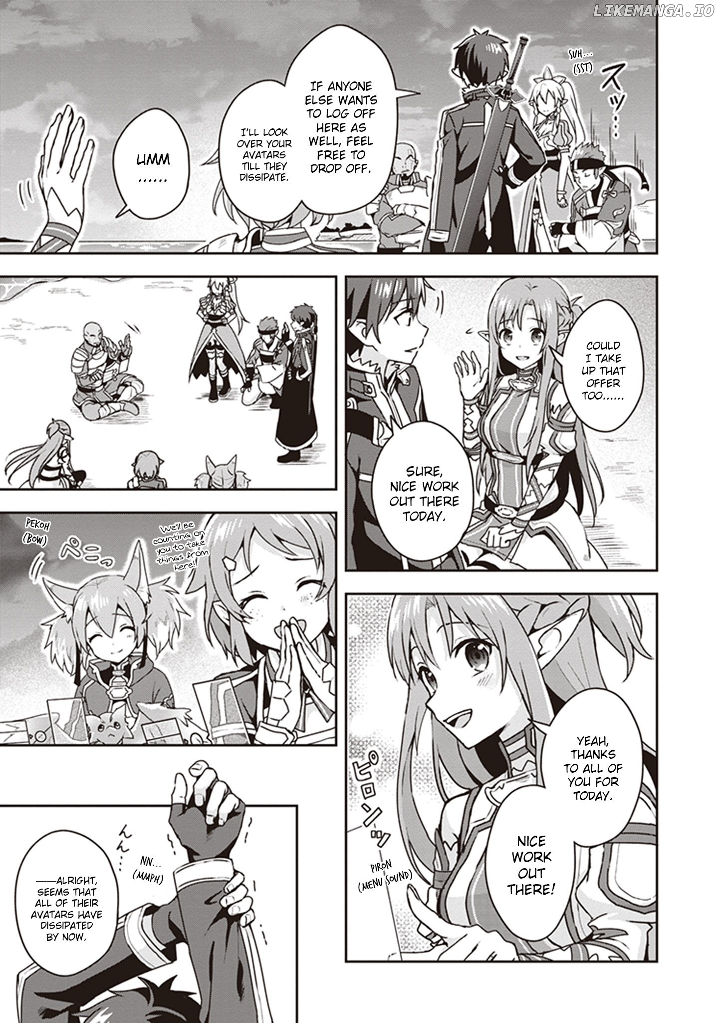 Sword Art Online - Kiss and Fly Chapter 3 - page 19