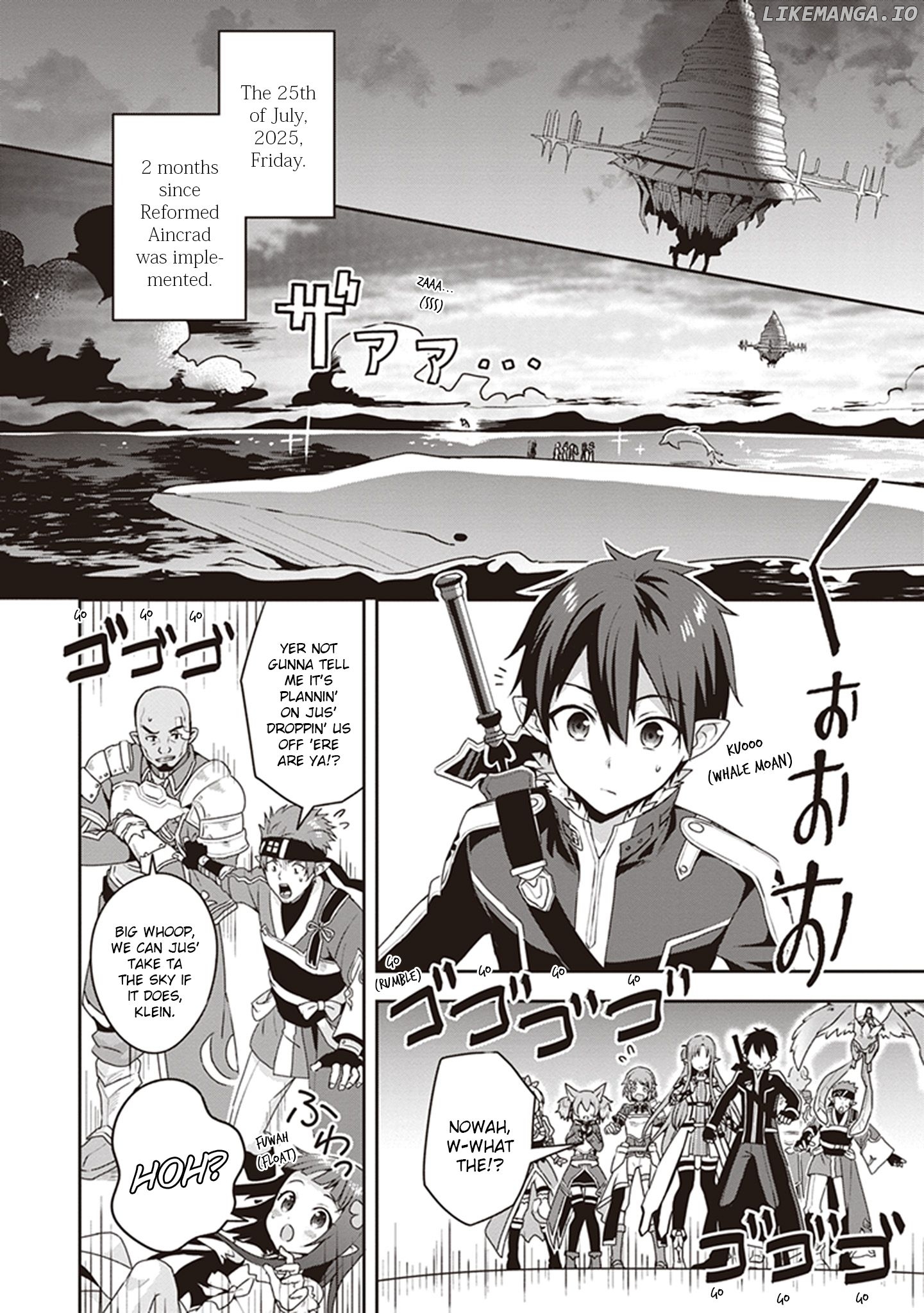 Sword Art Online - Kiss and Fly Chapter 3 - page 2