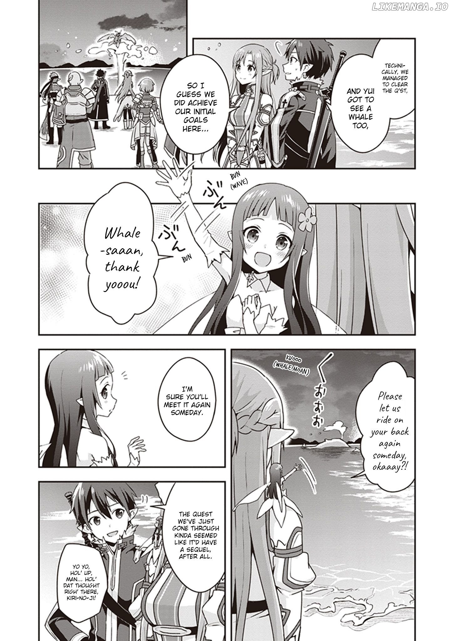 Sword Art Online - Kiss and Fly Chapter 3 - page 4