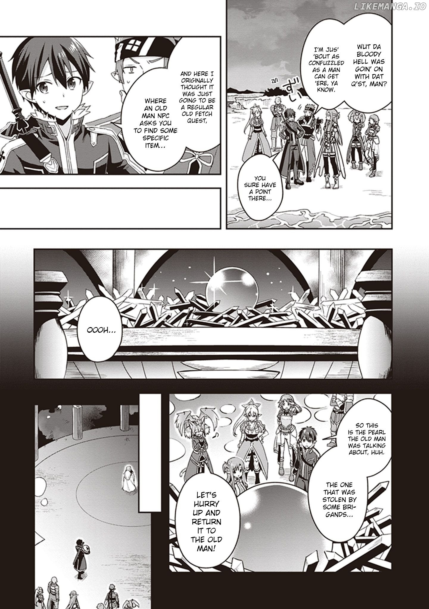 Sword Art Online - Kiss and Fly Chapter 3 - page 5