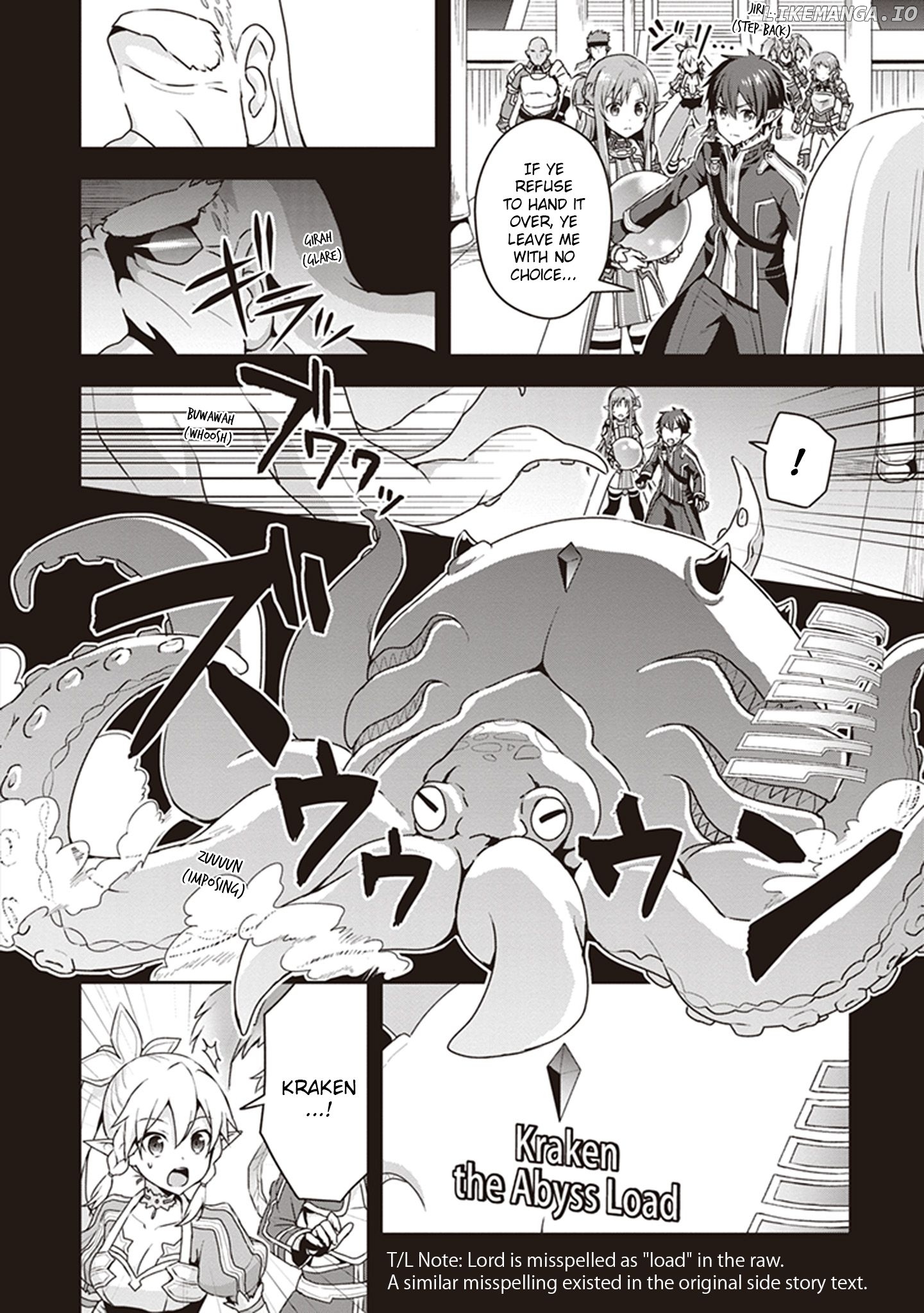 Sword Art Online - Kiss and Fly Chapter 3 - page 8