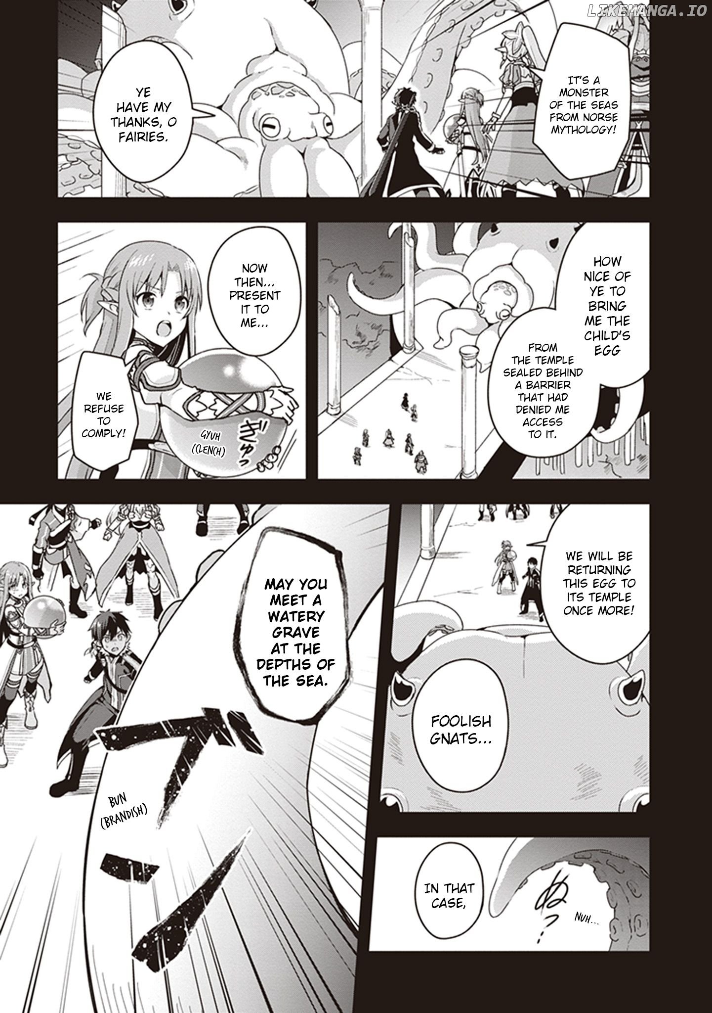 Sword Art Online - Kiss and Fly Chapter 3 - page 9