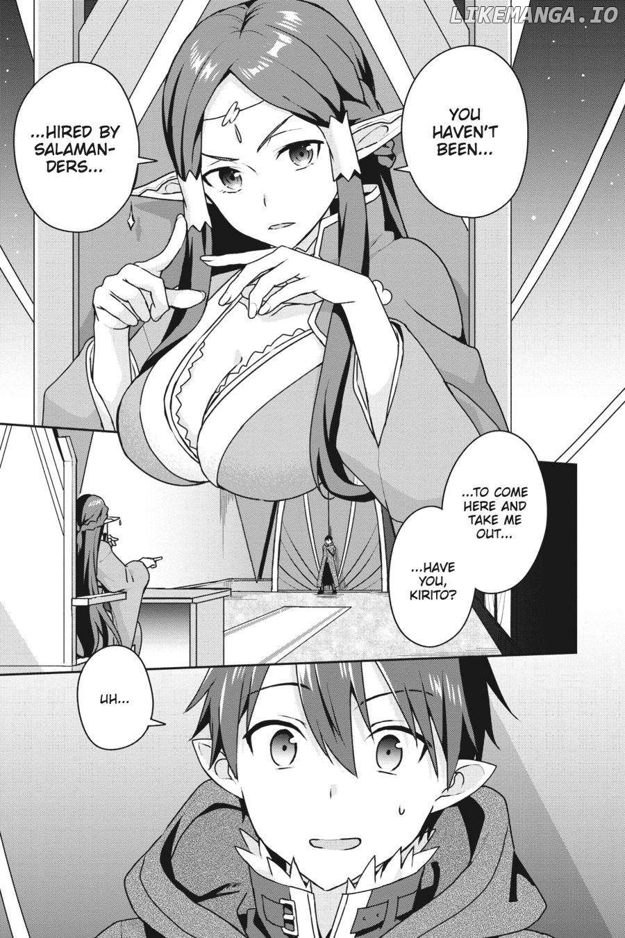 Sword Art Online - Kiss and Fly Chapter 4 - page 11