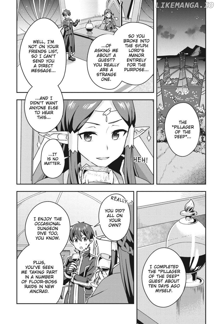 Sword Art Online - Kiss and Fly Chapter 4 - page 12