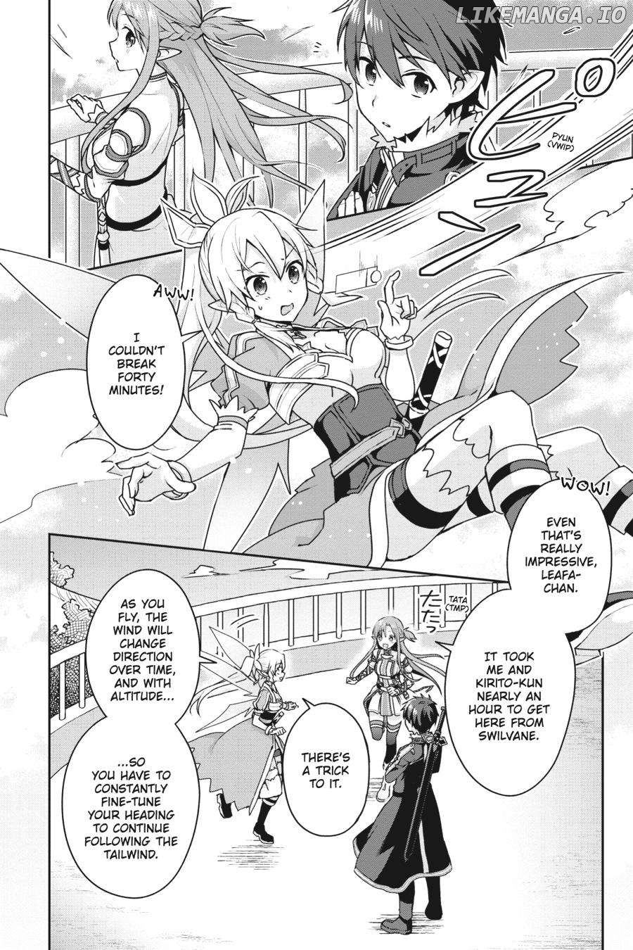 Sword Art Online - Kiss and Fly Chapter 4 - page 22