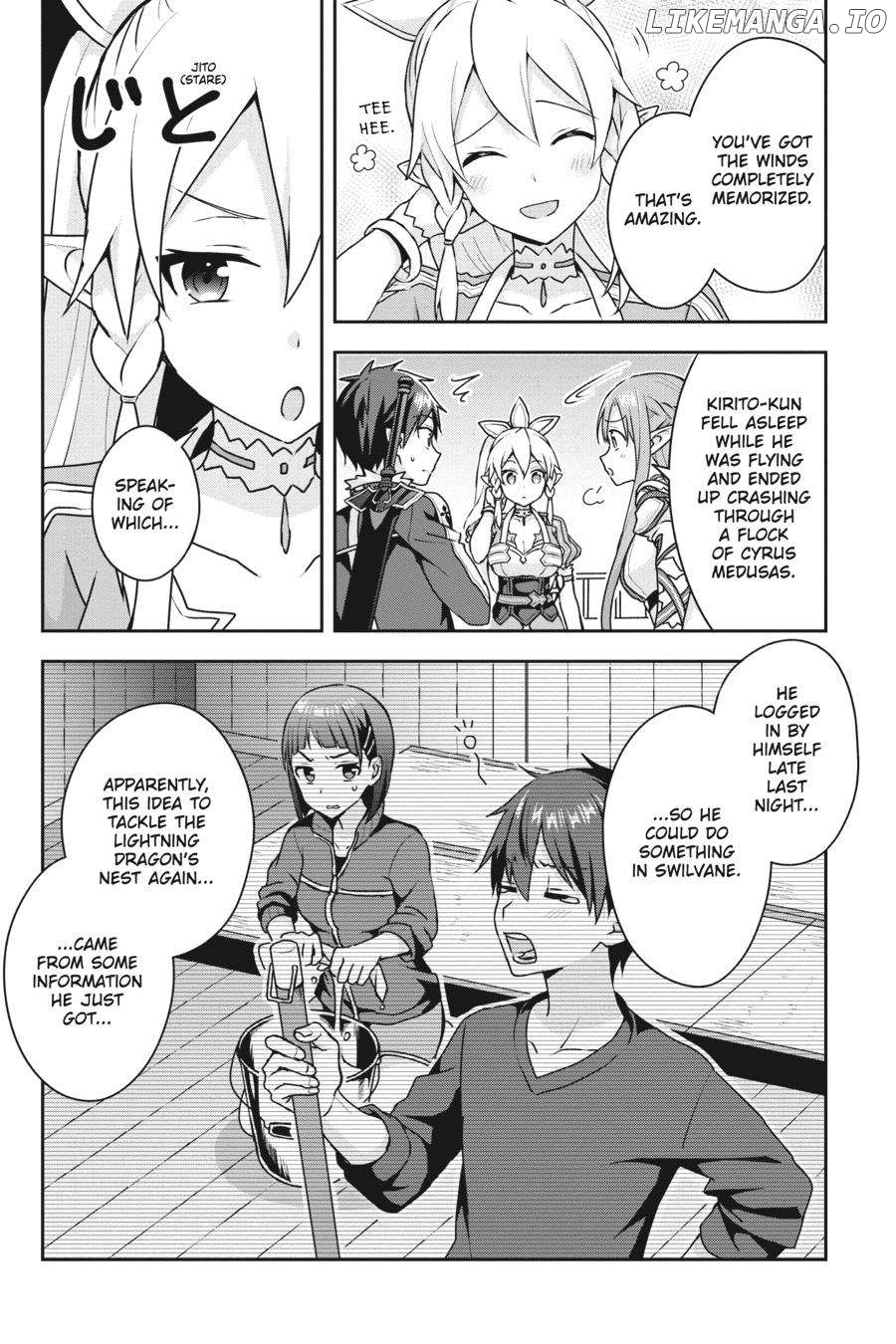 Sword Art Online - Kiss and Fly Chapter 4 - page 23