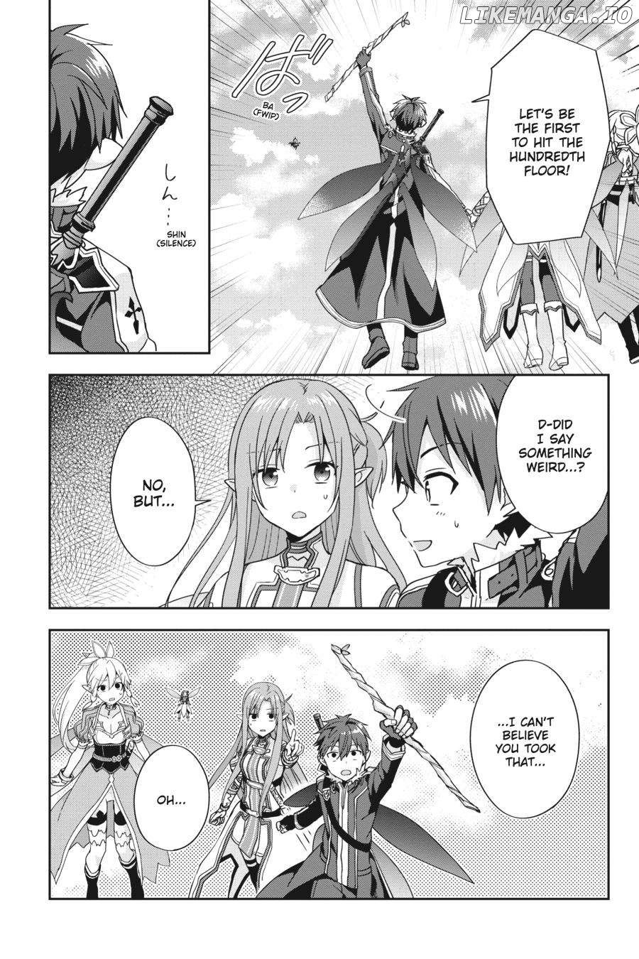 Sword Art Online - Kiss and Fly Chapter 5 - page 22