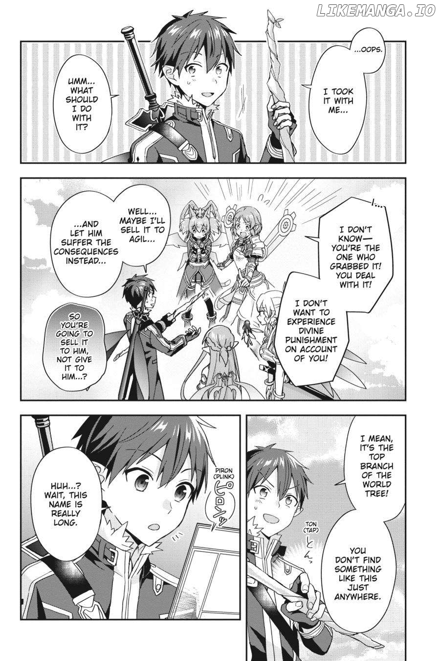 Sword Art Online - Kiss and Fly Chapter 5 - page 23