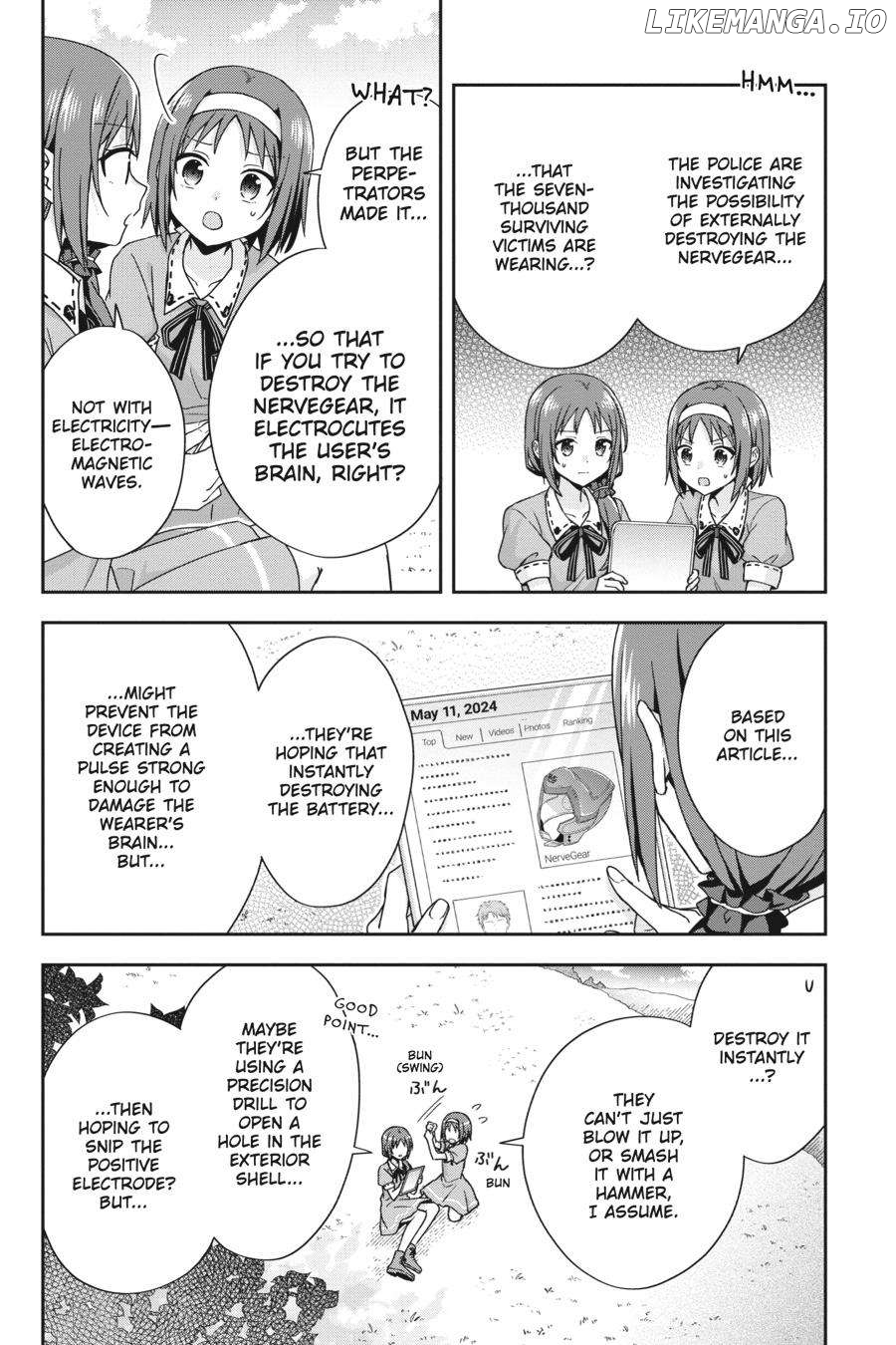 Sword Art Online - Kiss and Fly Chapter 6 - page 5