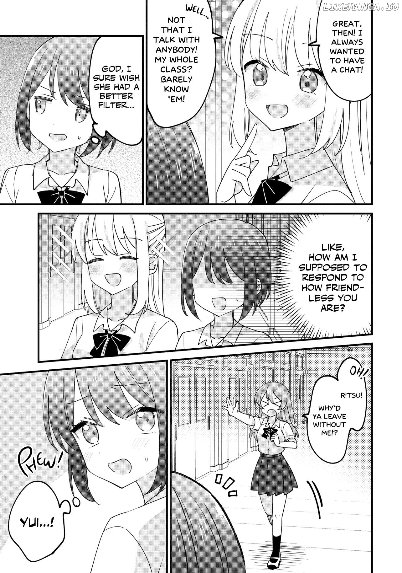 Kao dake yoi Classmate ga Yatara to Guigui Kuru Yuri no Hanashi Chapter 1 - page 14