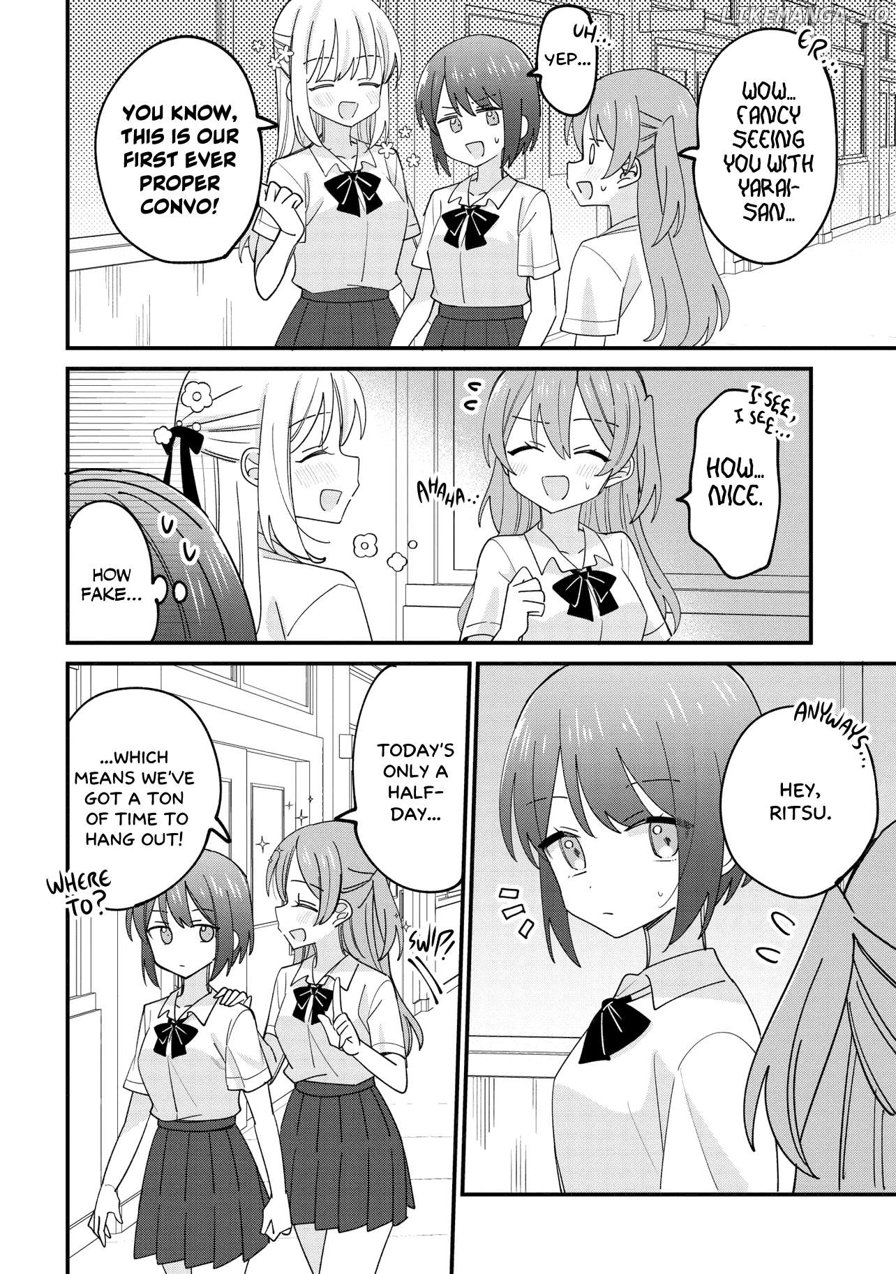 Kao dake yoi Classmate ga Yatara to Guigui Kuru Yuri no Hanashi Chapter 1 - page 15