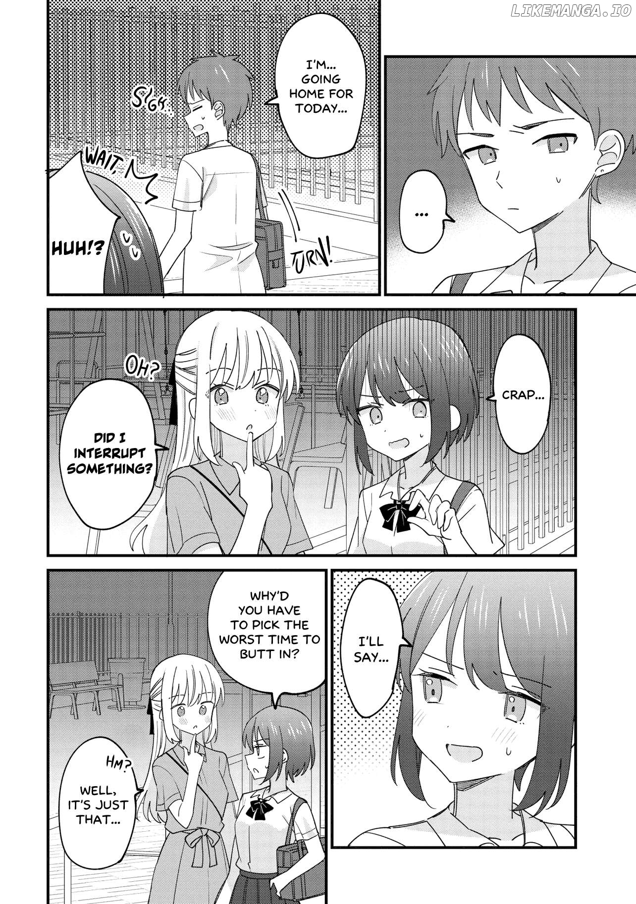 Kao dake yoi Classmate ga Yatara to Guigui Kuru Yuri no Hanashi Chapter 1 - page 23