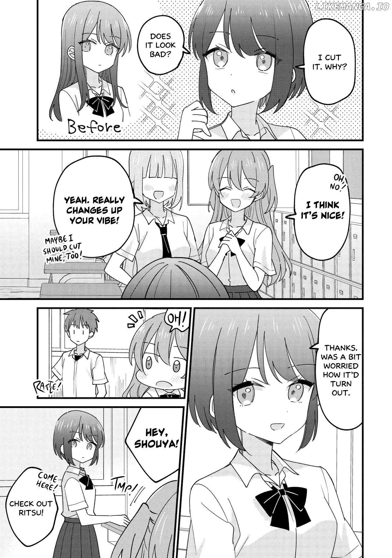 Kao dake yoi Classmate ga Yatara to Guigui Kuru Yuri no Hanashi Chapter 1 - page 4