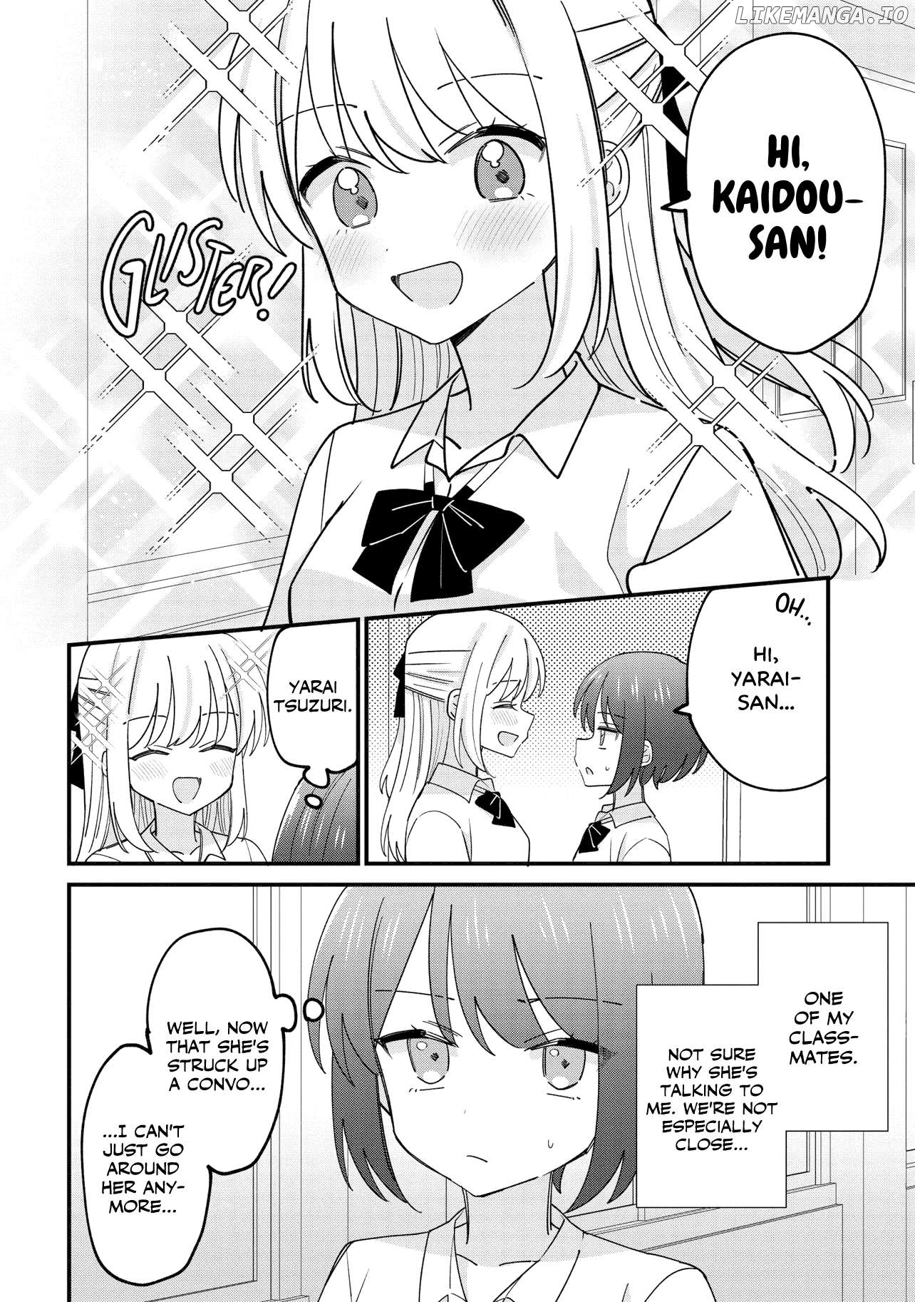 Kao dake yoi Classmate ga Yatara to Guigui Kuru Yuri no Hanashi Chapter 1 - page 9