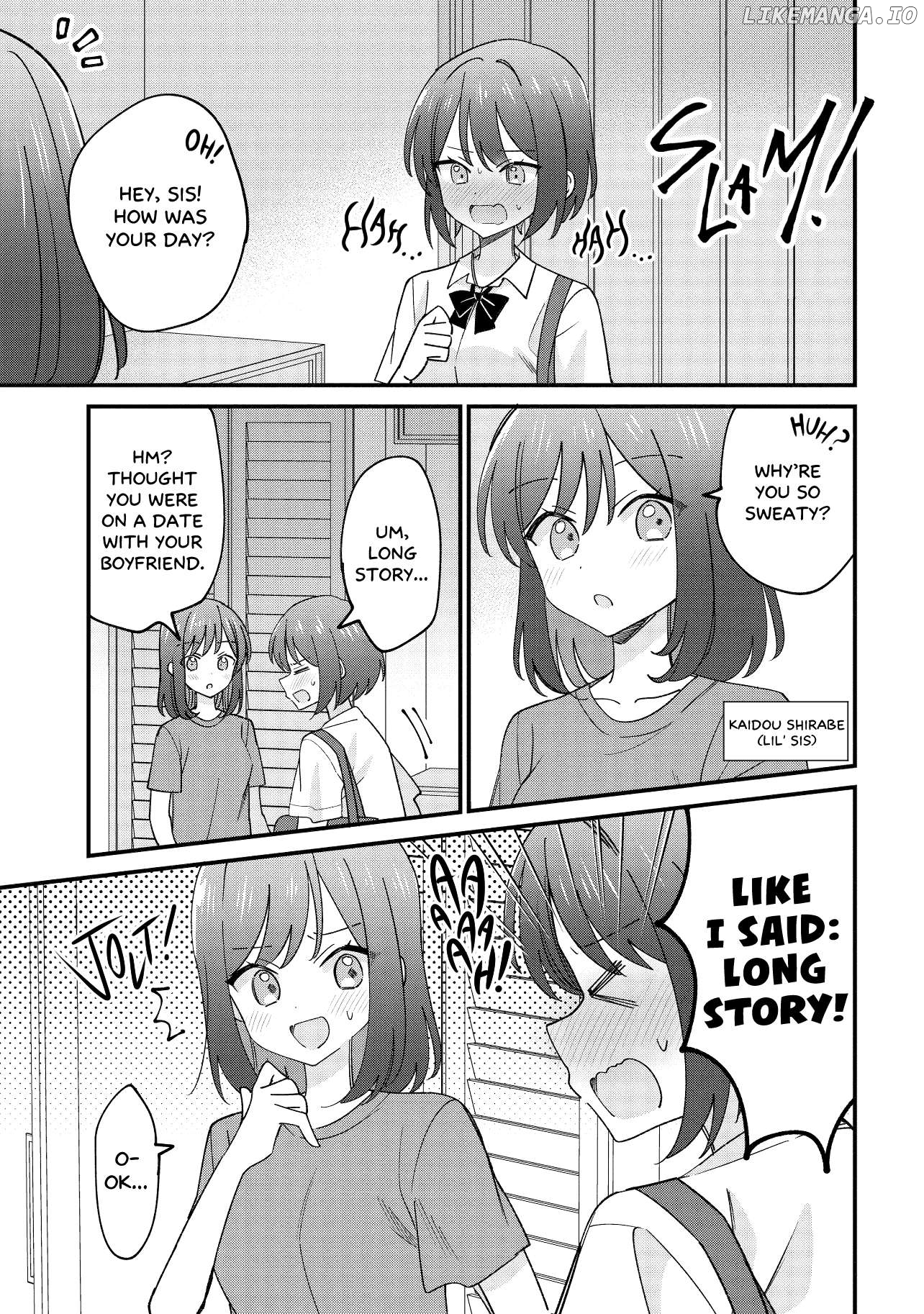 Kao dake yoi Classmate ga Yatara to Guigui Kuru Yuri no Hanashi Chapter 2 - page 1