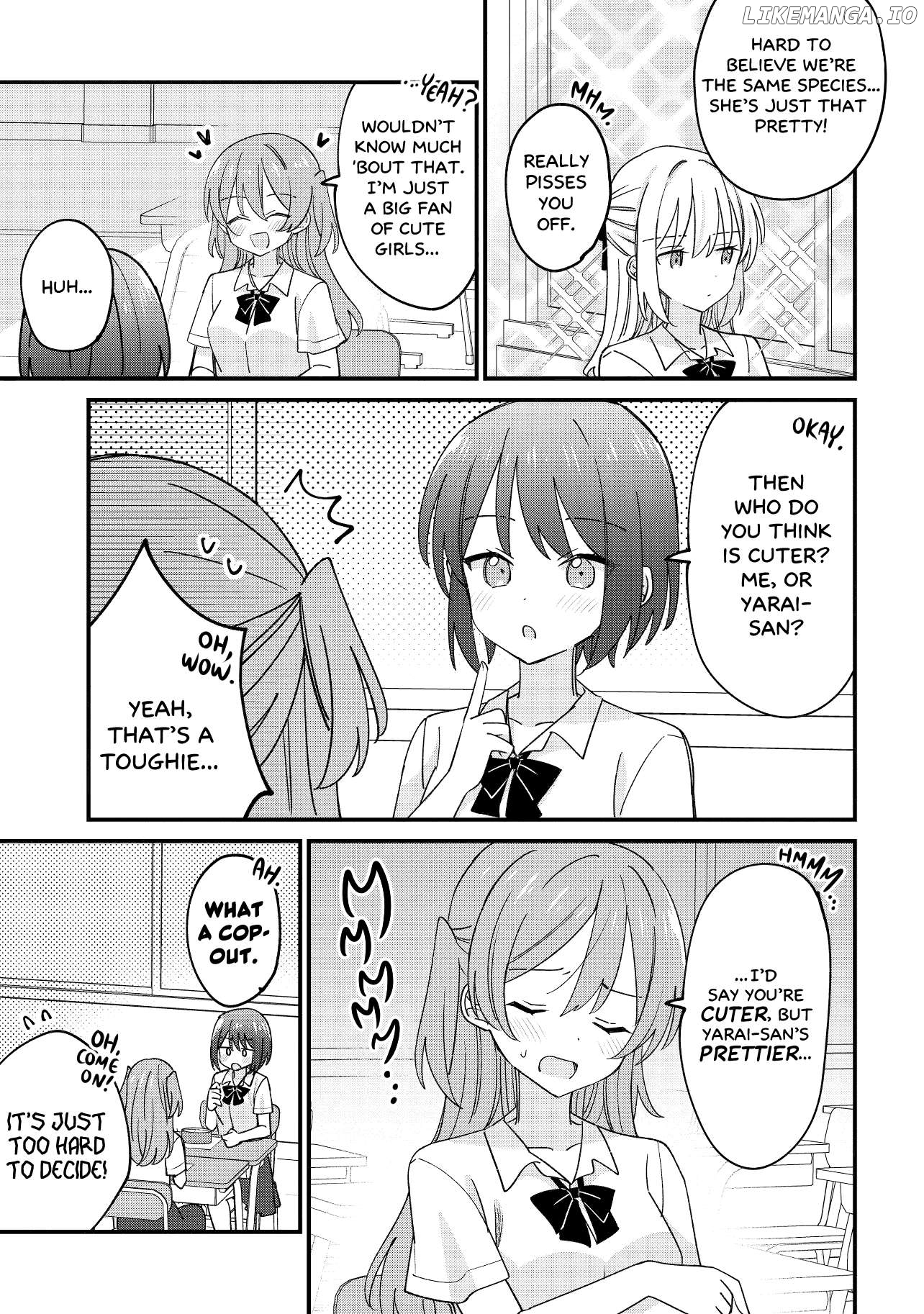 Kao dake yoi Classmate ga Yatara to Guigui Kuru Yuri no Hanashi Chapter 2 - page 7