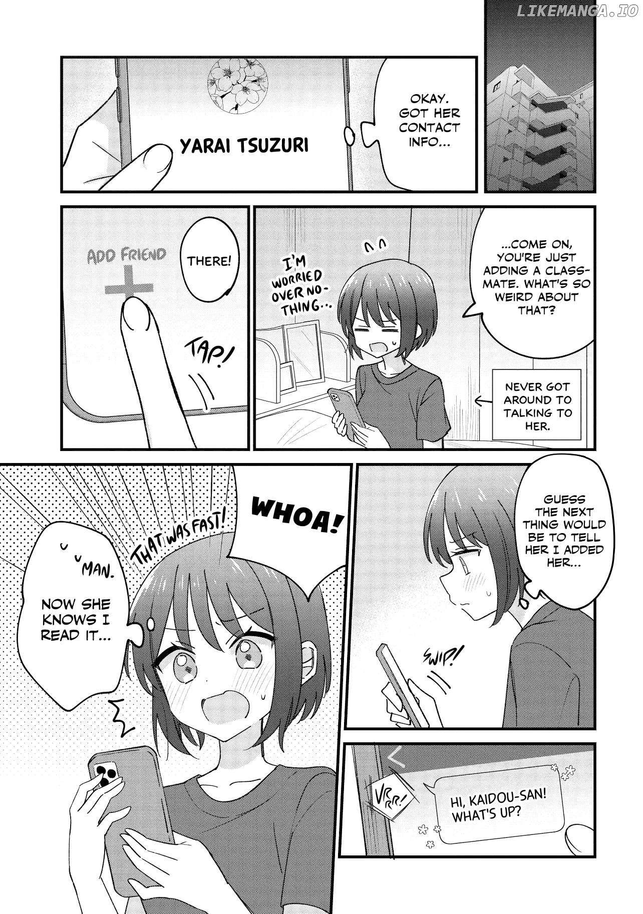 Kao dake yoi Classmate ga Yatara to Guigui Kuru Yuri no Hanashi Chapter 2 - page 9