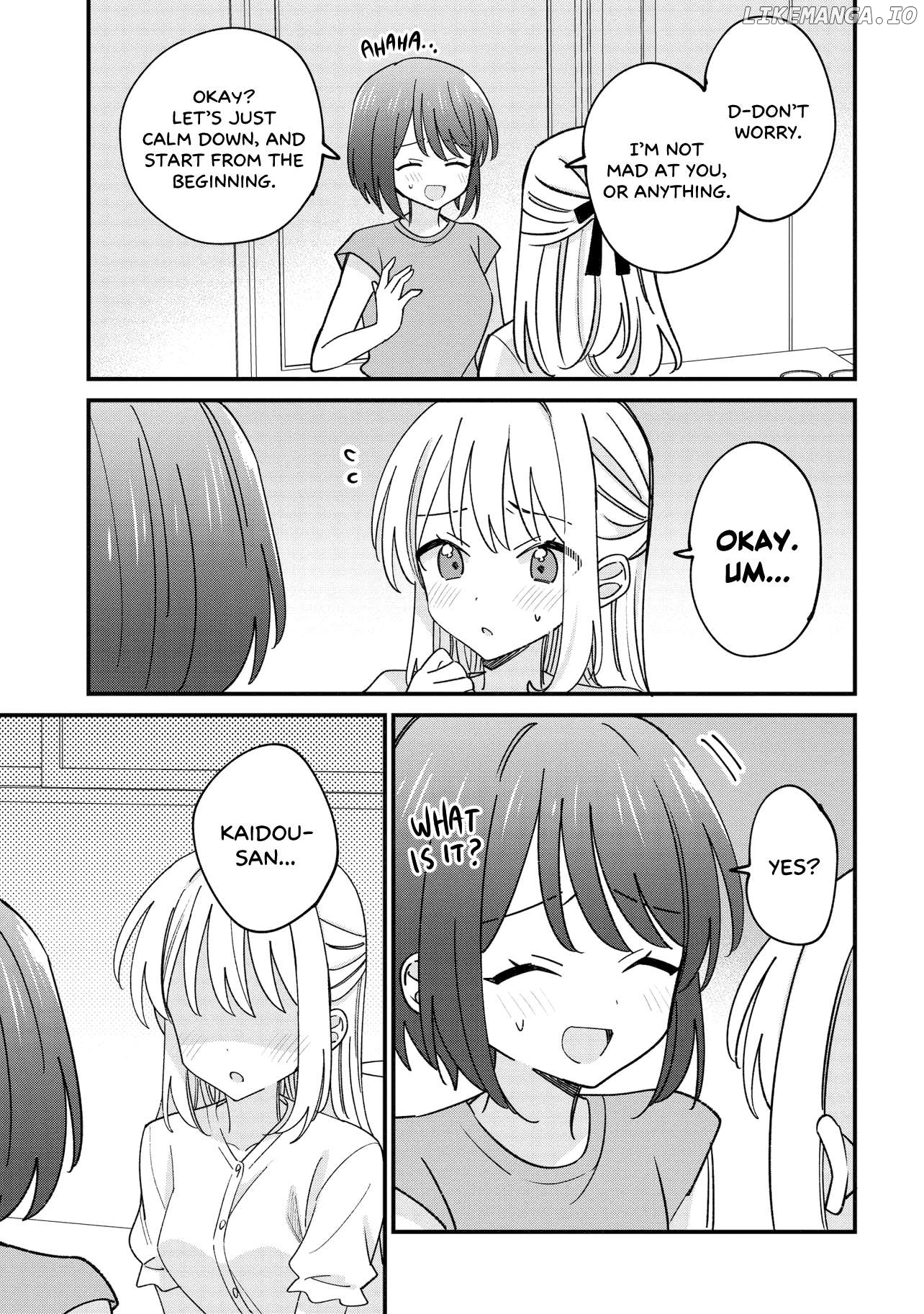 Kao dake yoi Classmate ga Yatara to Guigui Kuru Yuri no Hanashi Chapter 2.1 - page 13