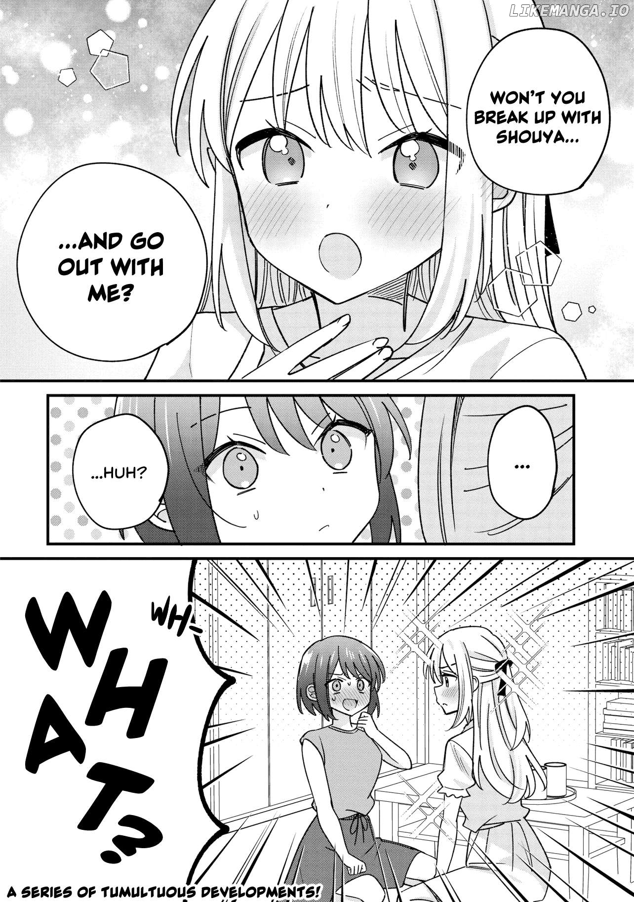 Kao dake yoi Classmate ga Yatara to Guigui Kuru Yuri no Hanashi Chapter 2.1 - page 14