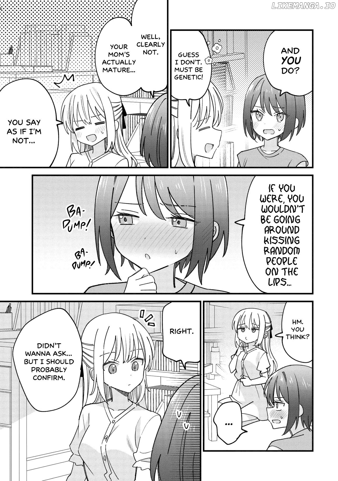 Kao dake yoi Classmate ga Yatara to Guigui Kuru Yuri no Hanashi Chapter 2.1 - page 7