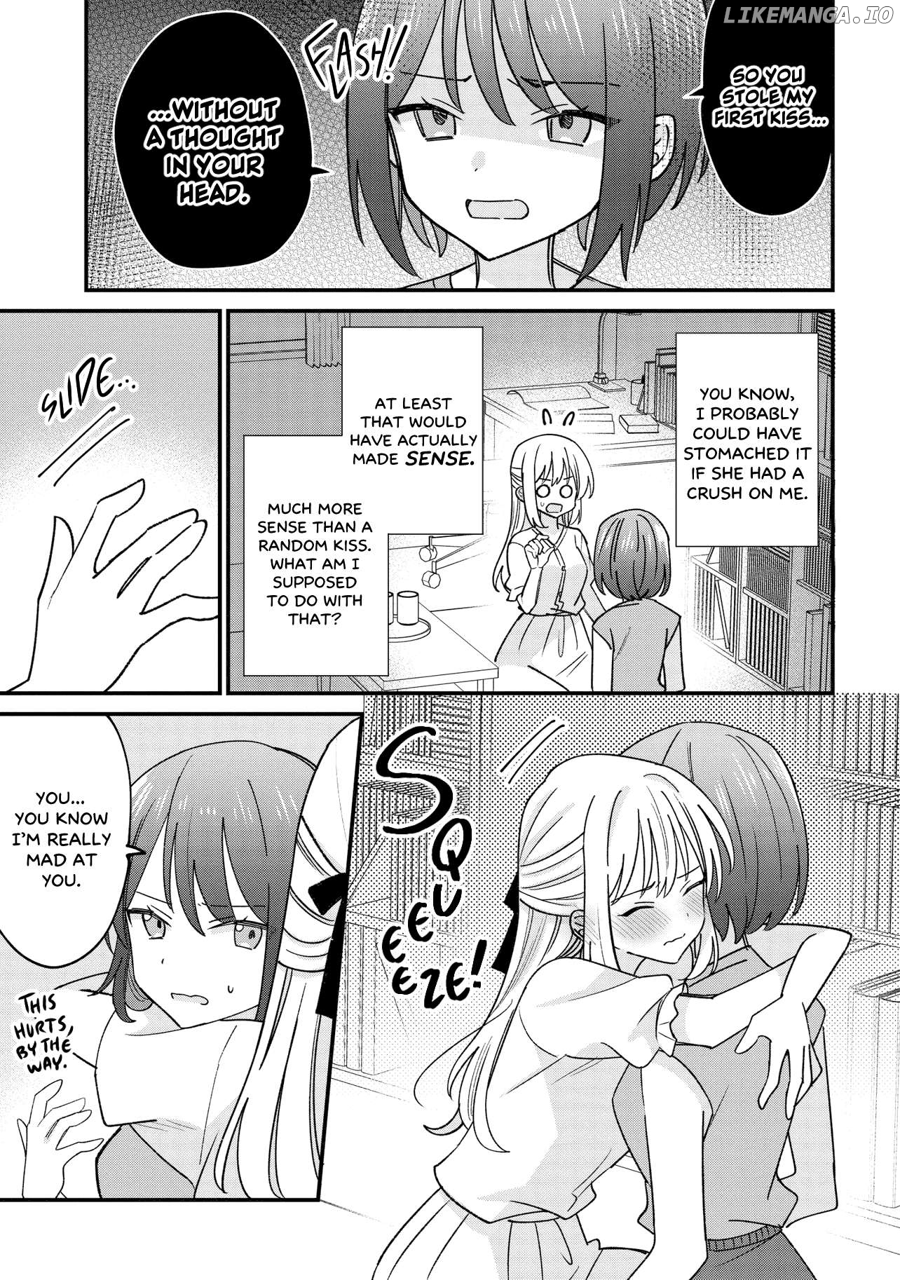 Kao dake yoi Classmate ga Yatara to Guigui Kuru Yuri no Hanashi Chapter 2.1 - page 9