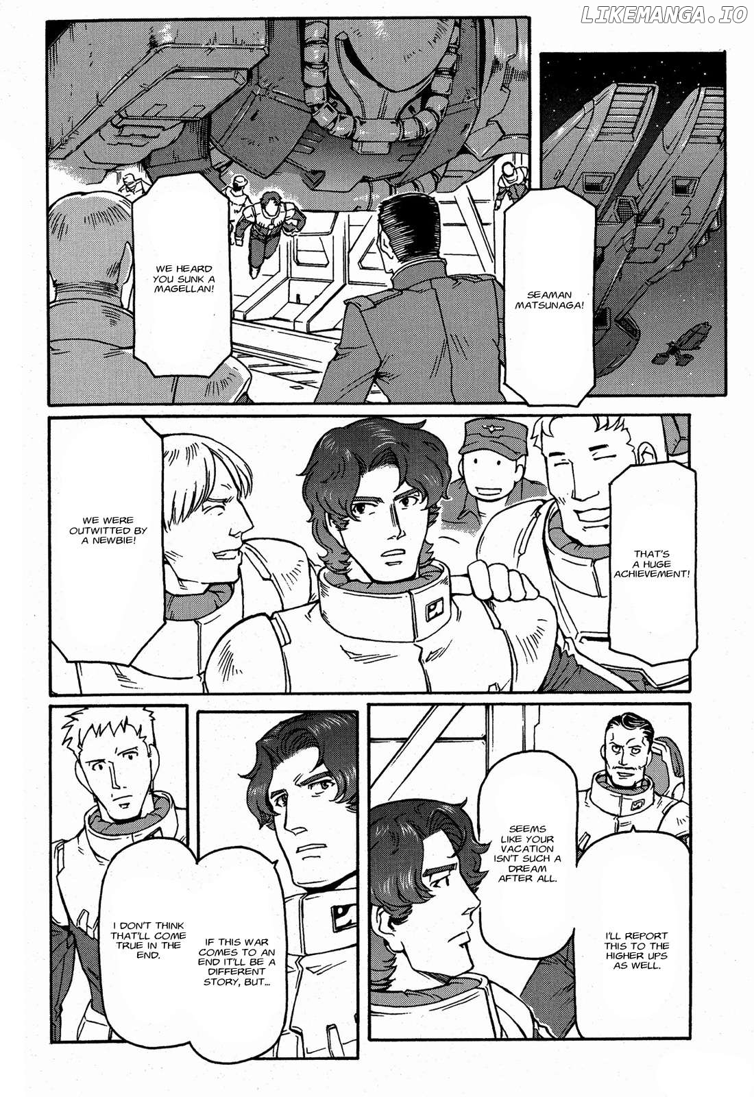 Mobile Suit Gundam MSV-R Legend of the Universal Century Heroes: The Fabulous Shin Matsunaga Chapter 4 - page 13