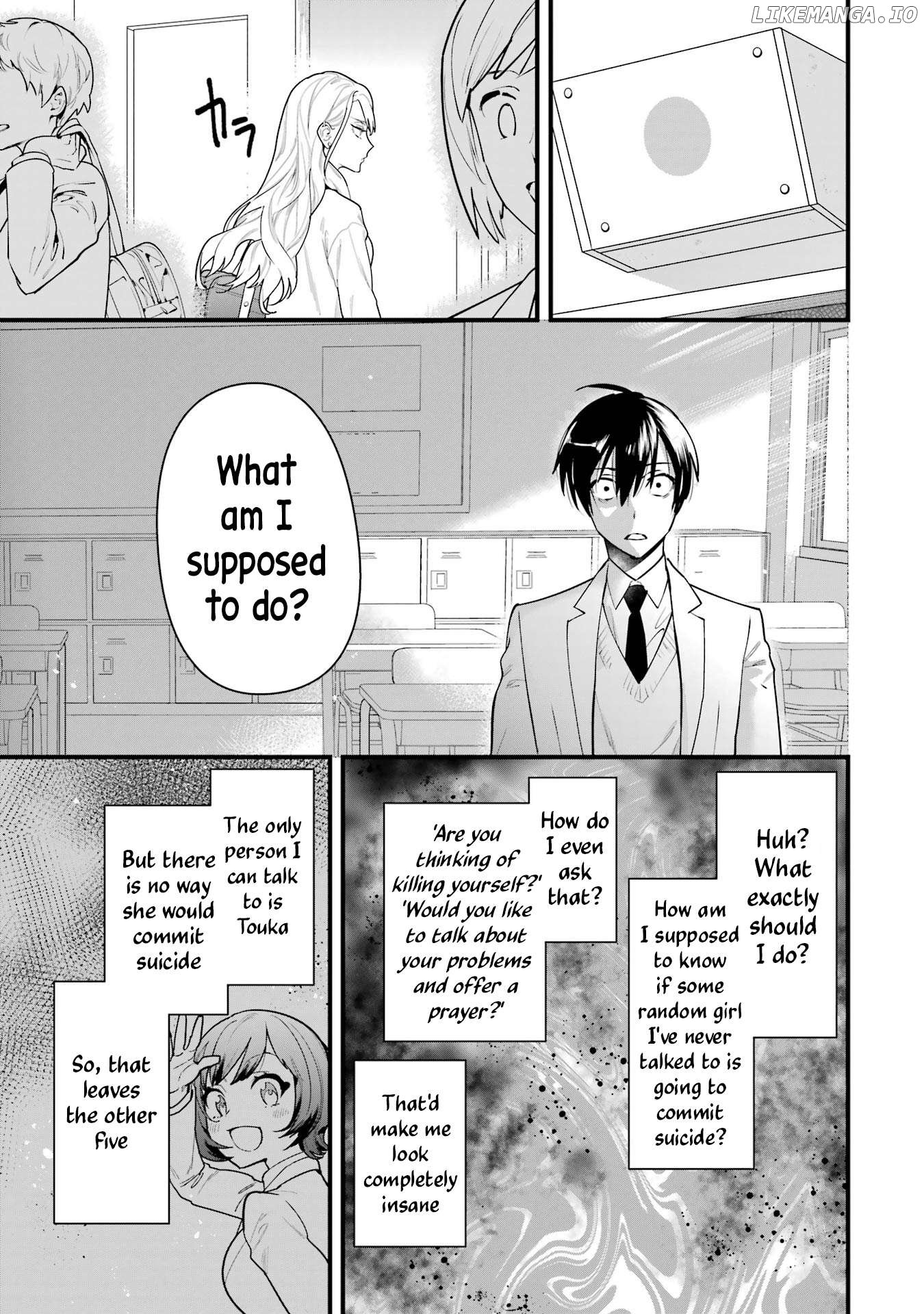 6-nin no Shinanai Shoujo to Kanarazu Shinu Unmei no Hito Chapter 1 - page 48