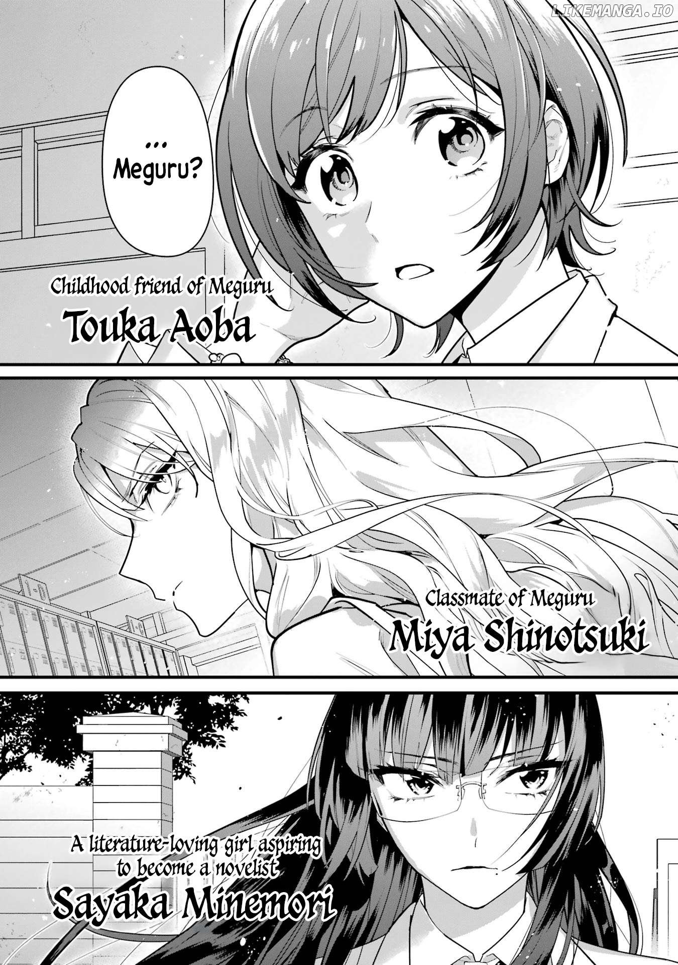 6-nin no Shinanai Shoujo to Kanarazu Shinu Unmei no Hito Chapter 1 - page 57