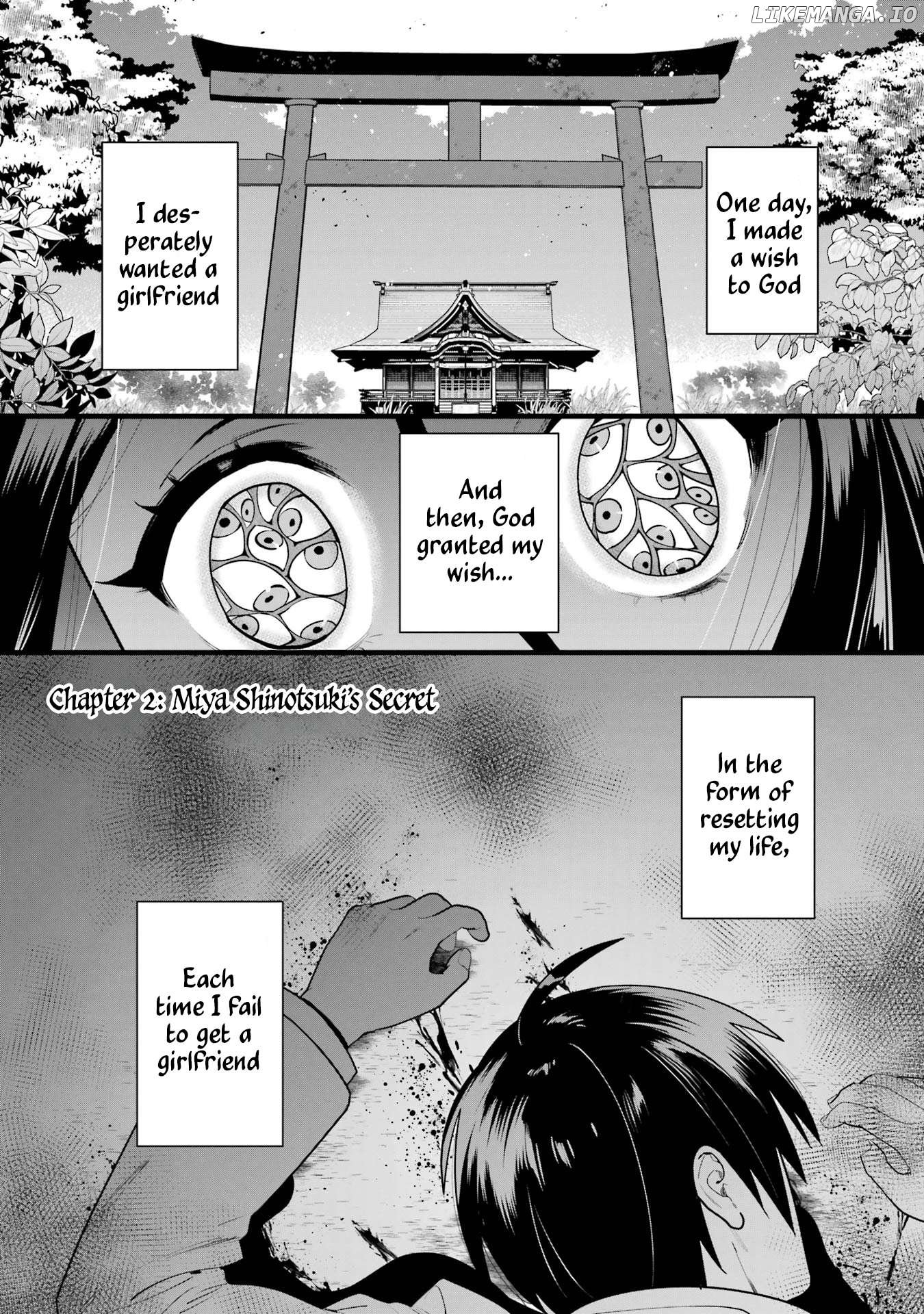 6-nin no Shinanai Shoujo to Kanarazu Shinu Unmei no Hito Chapter 2 - page 1