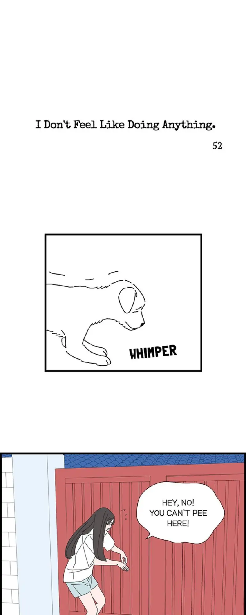 I Don't Feel Like Doing Anything Chapter 52 - page 1