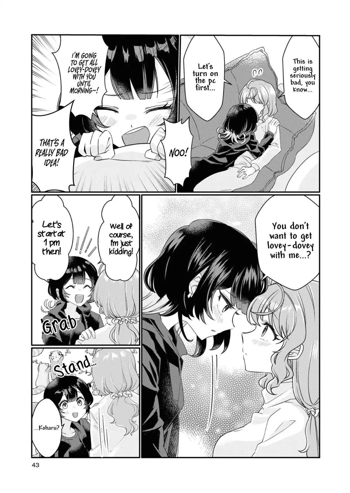 Koharu and Minato: My Partner is a Girl Chapter 4 - page 7