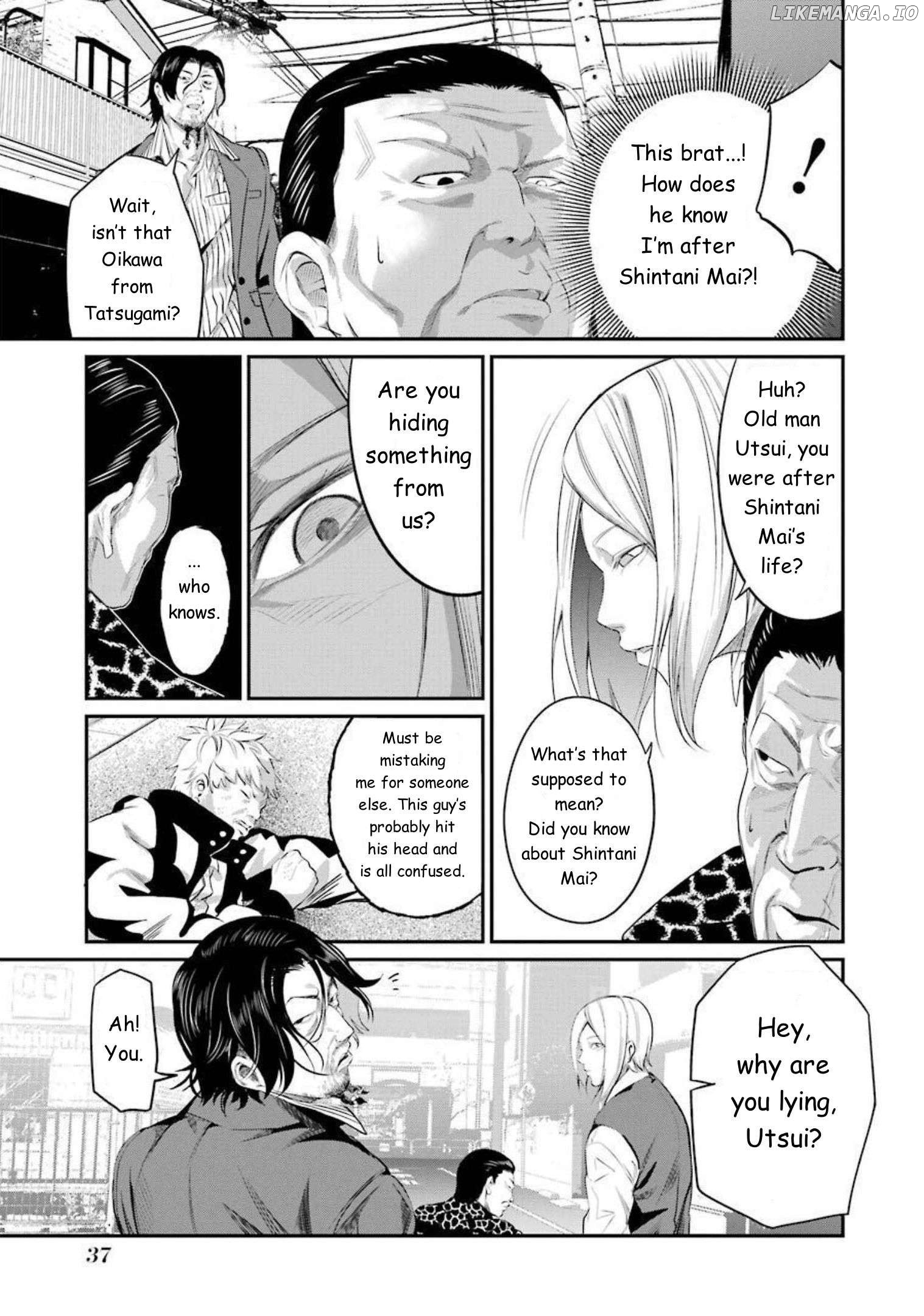 Gokudou Parasites Chapter 41 - page 13