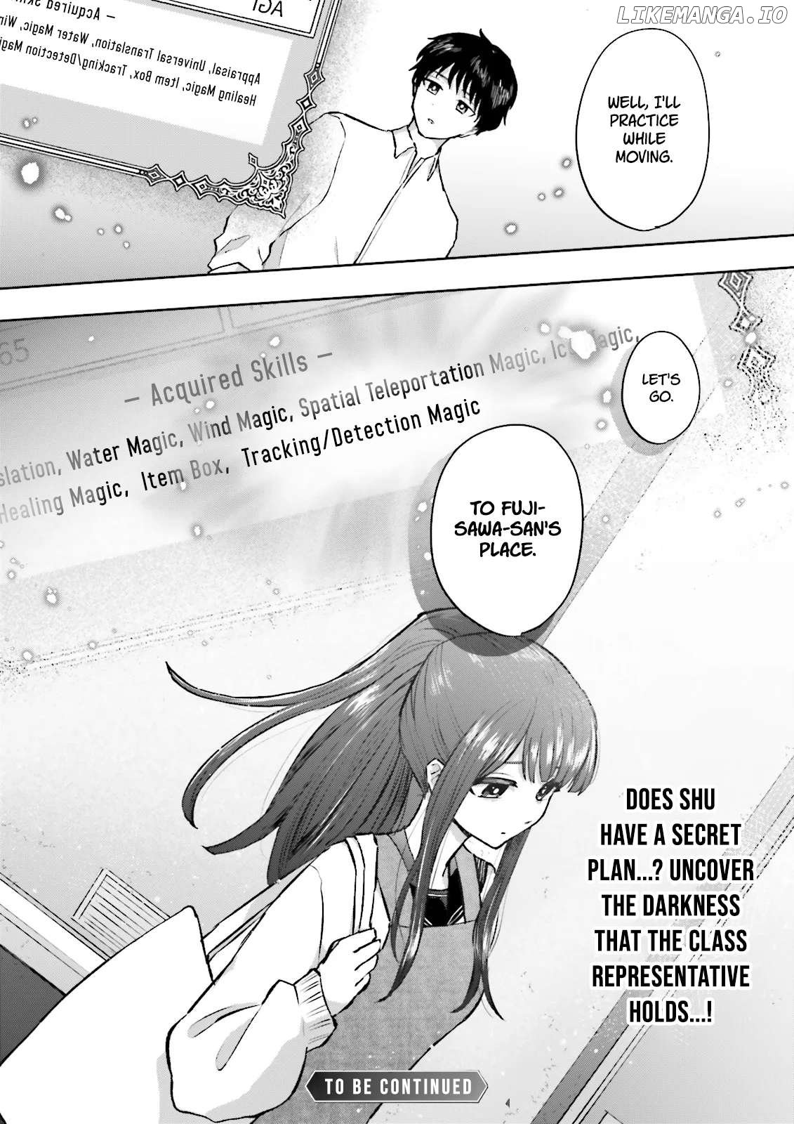 Classmate wa Isekai de Yuusha ni Natta kedo, Ore dake Gendai Nihon ni Okizari ni Narimashita Chapter 3.4 - page 9