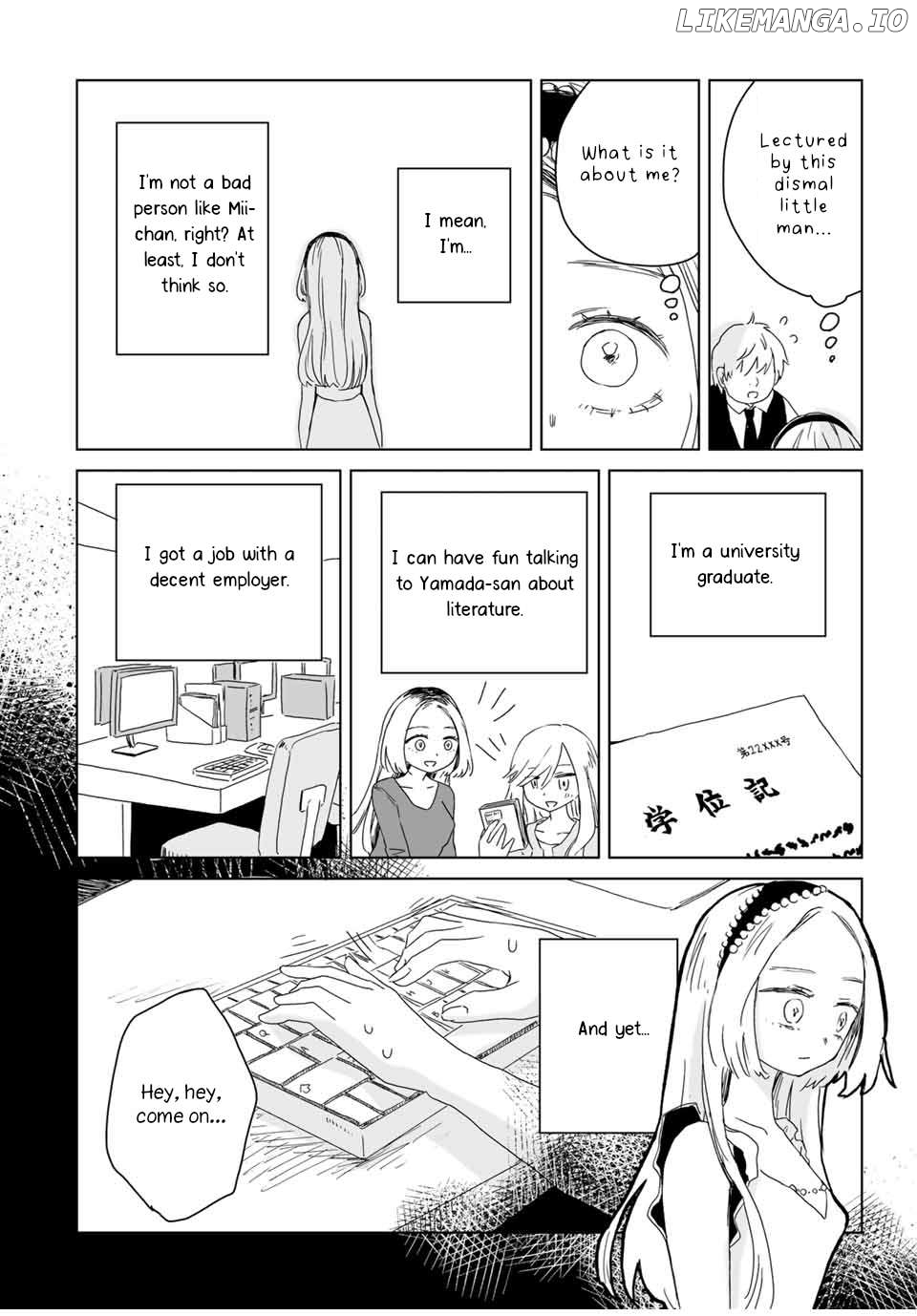 Mii-chan and Yamada-san Chapter 7.2 - page 4