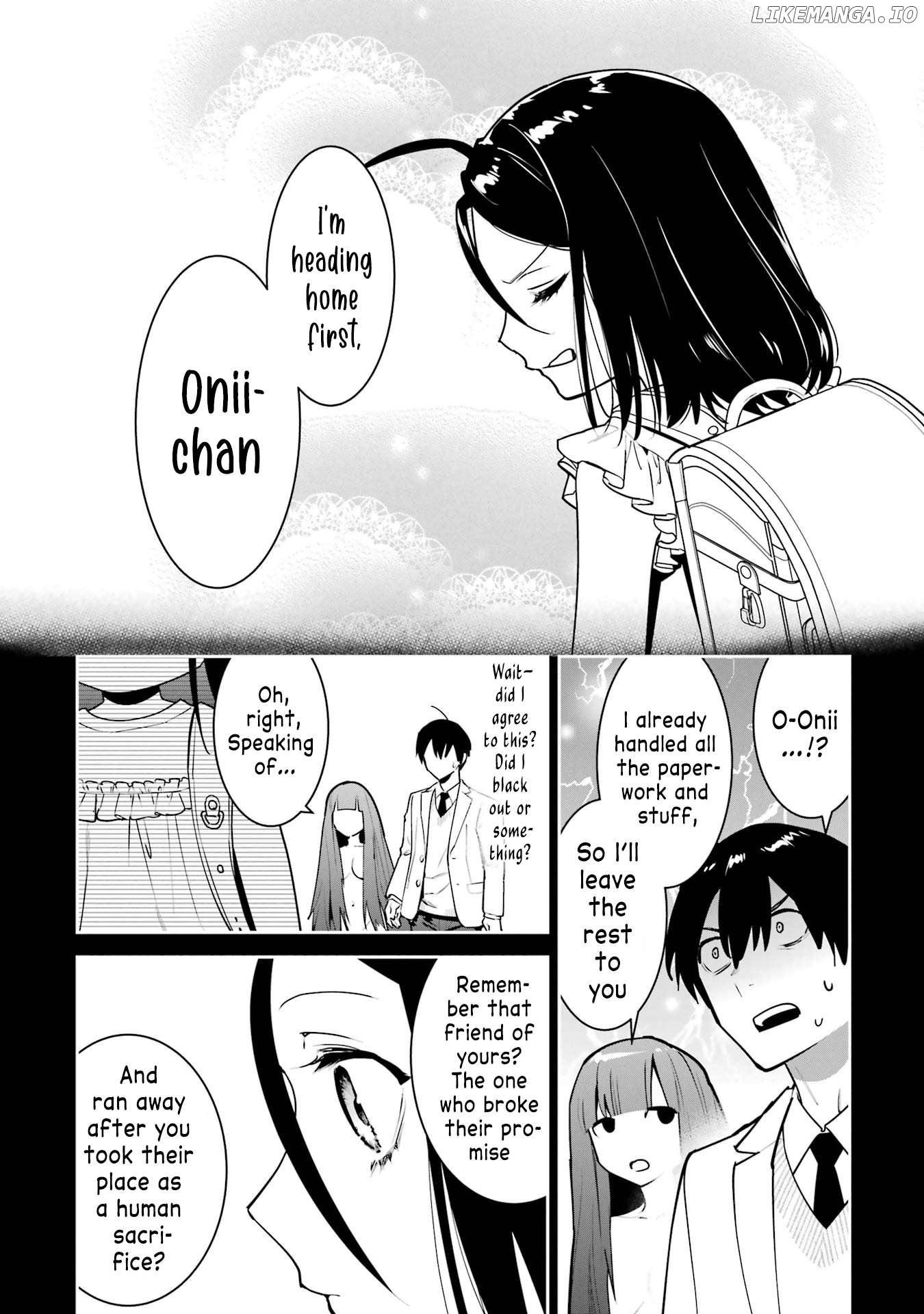 6-nin no Shinanai Shoujo to Kanarazu Shinu Unmei no Hito Chapter 15 - page 36