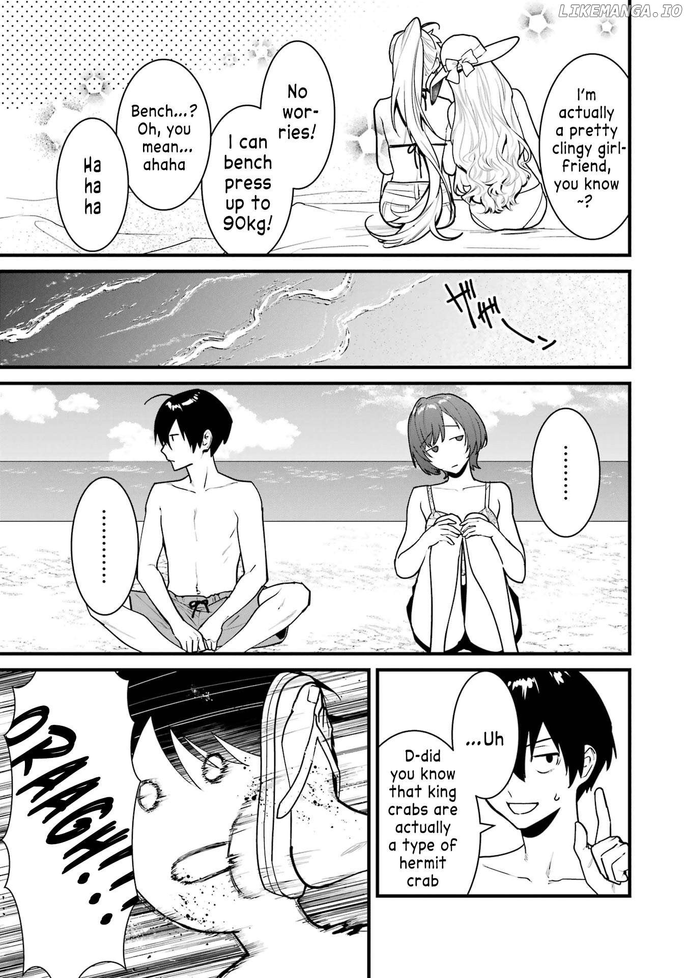 6-nin no Shinanai Shoujo to Kanarazu Shinu Unmei no Hito Chapter 15 - page 45