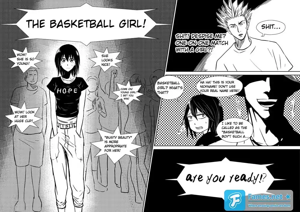 The basketball girl Chapter 30 - page 9